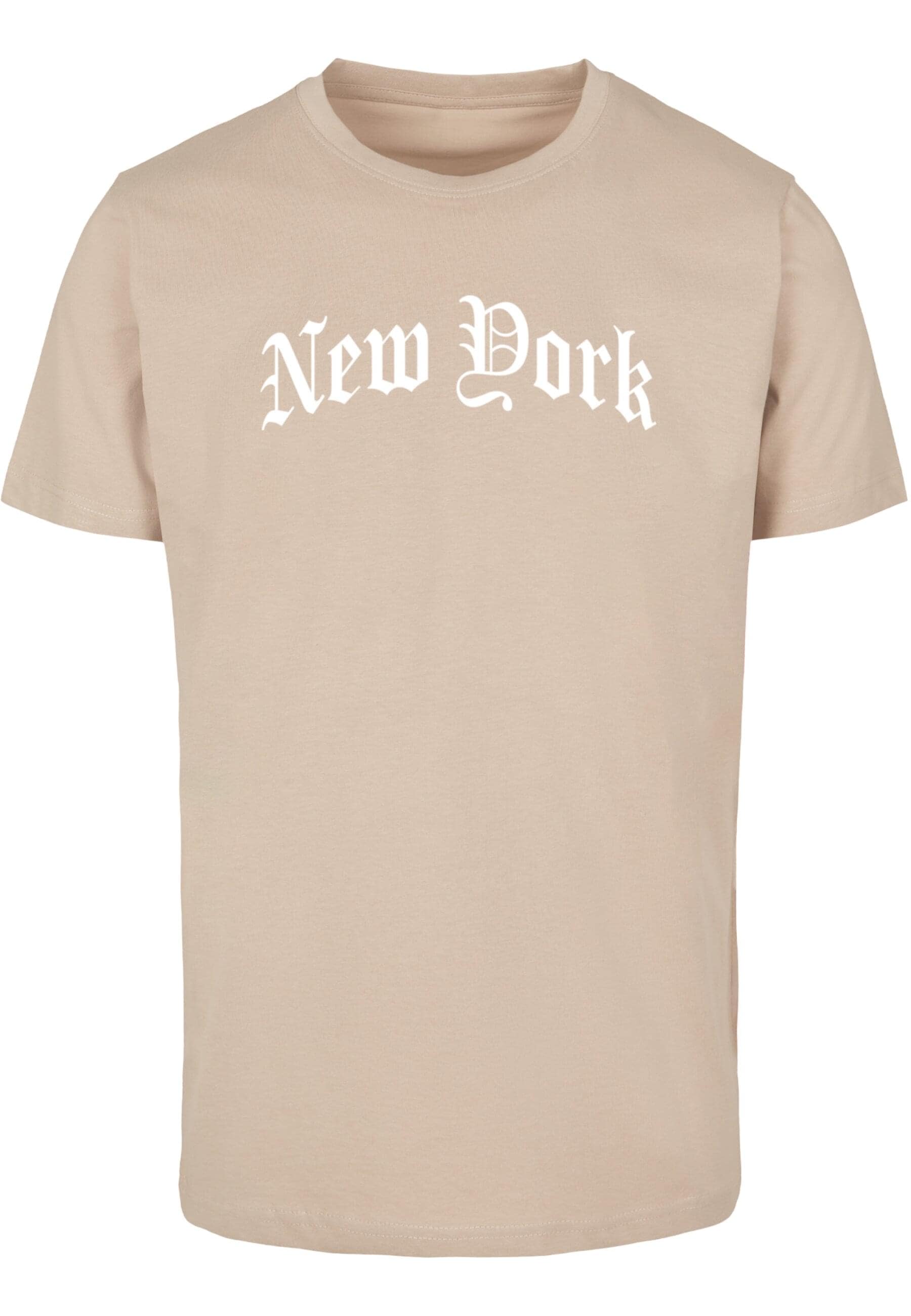 MisterTee T-Shirt "MisterTee Herren New York Wording Tee" günstig online kaufen