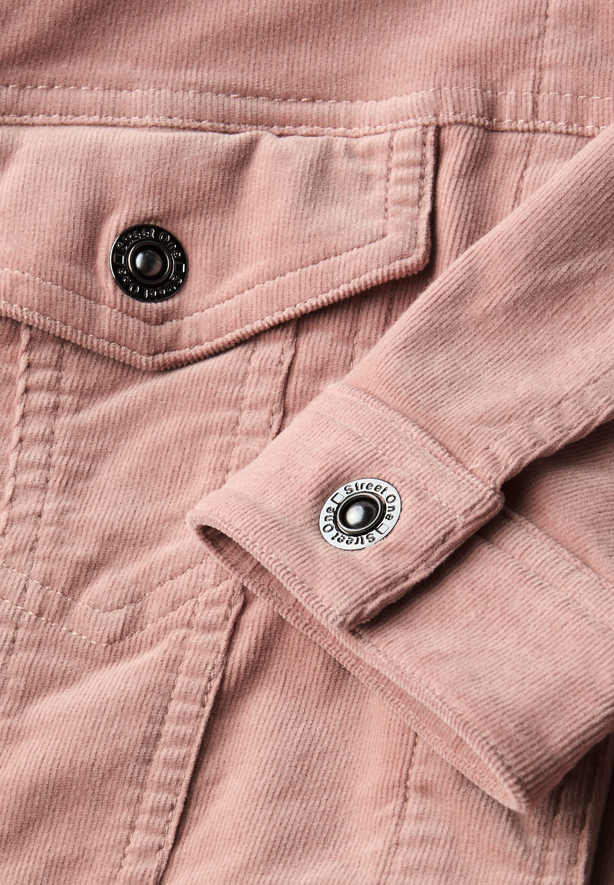 STREET ONE Cordjacke, ohne Kapuze, in Cord-Optik