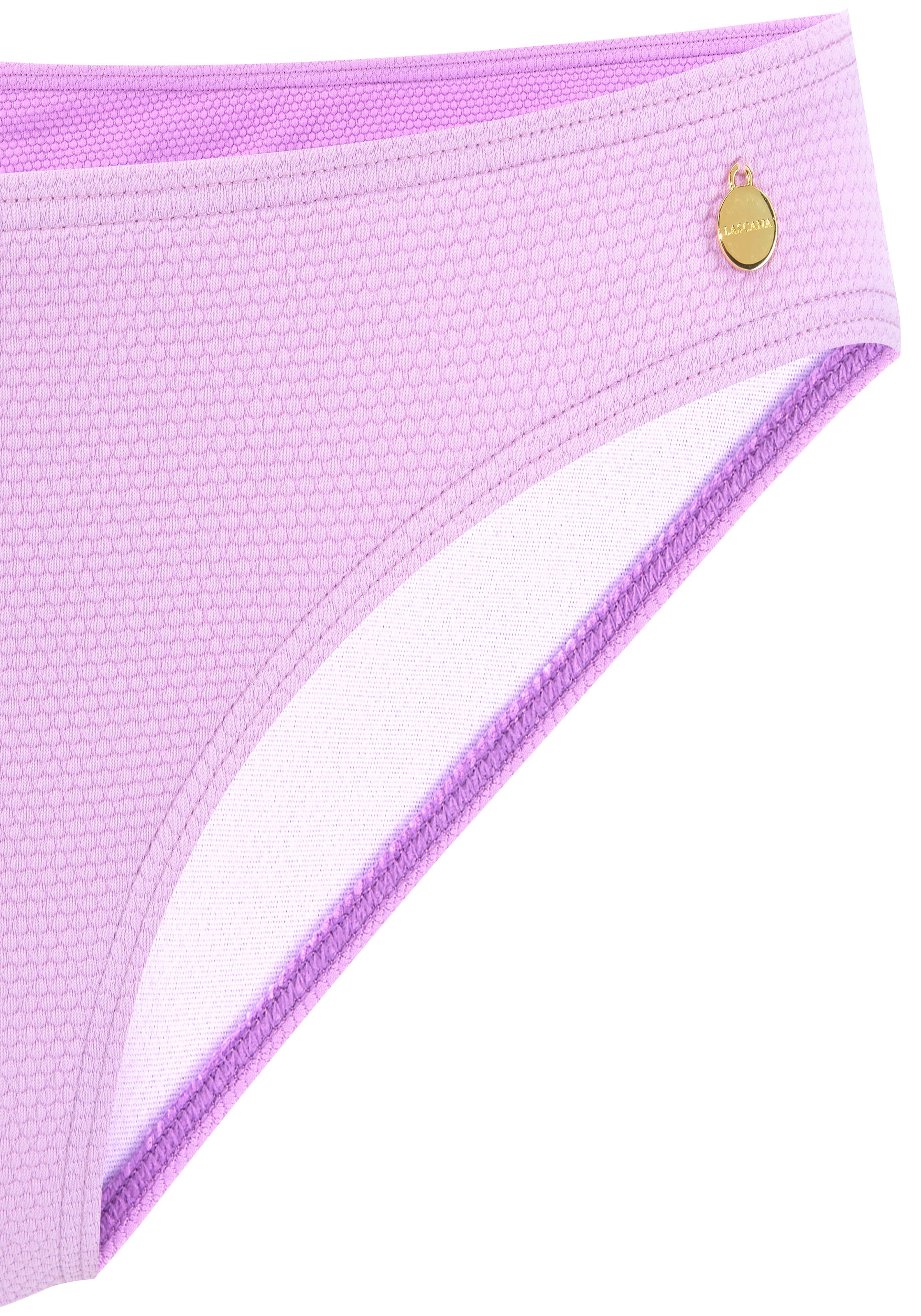 LASCANA Bikini-Hose »Cana«, unifarben aus Strukturware