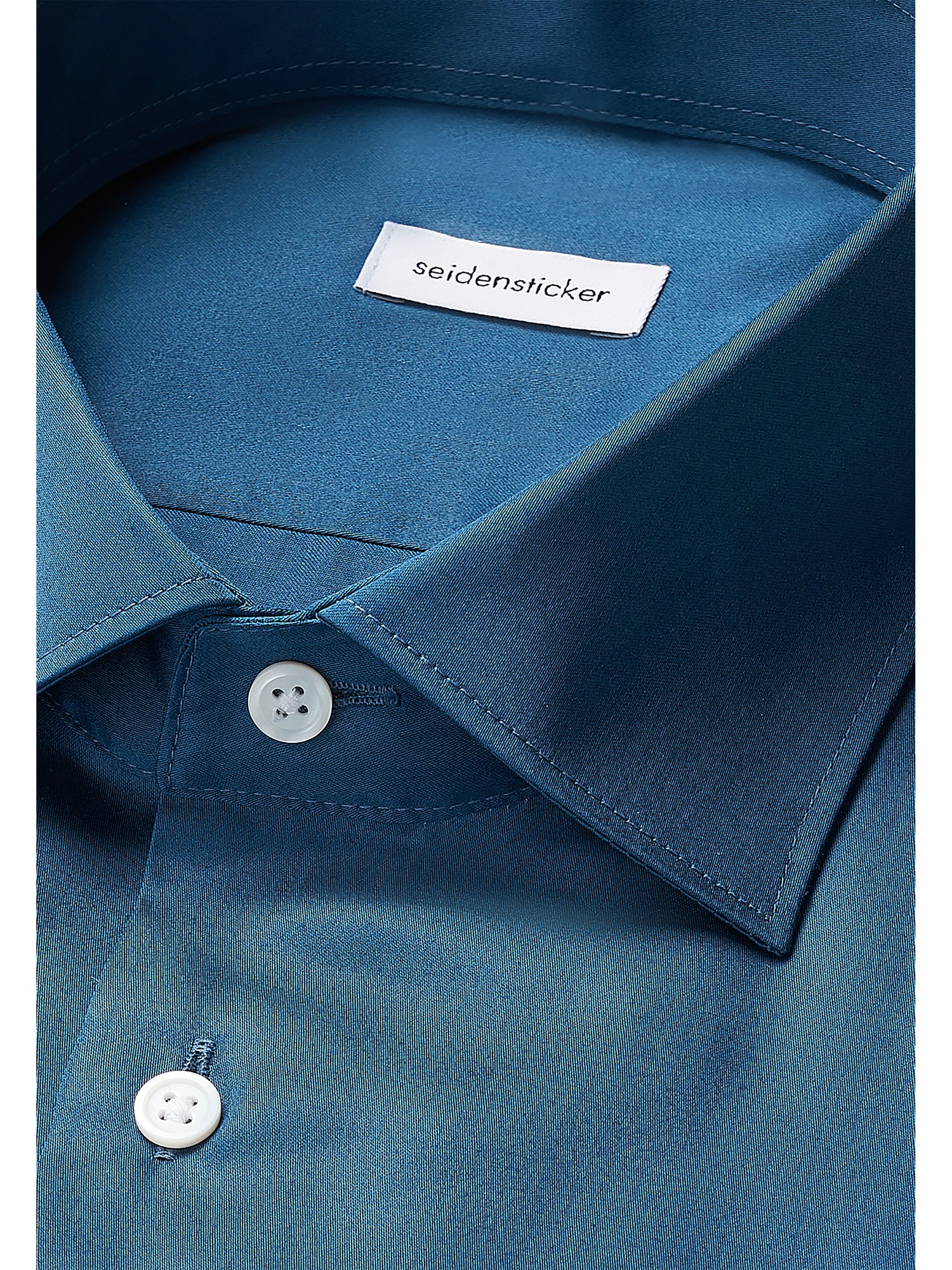 seidensticker Businesshemd »Schwarze Rose«, Slim Kentkragen Uni