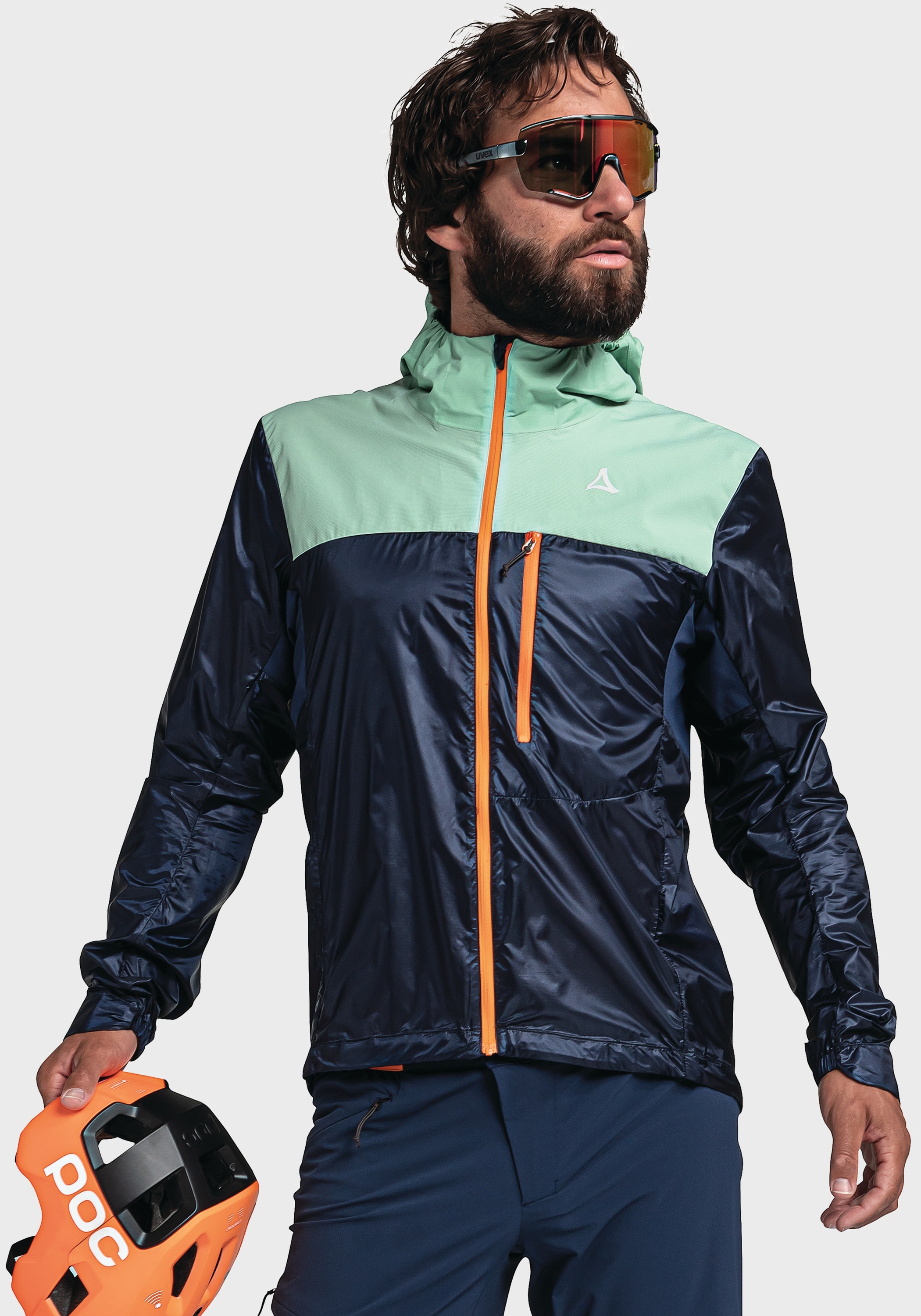 Schöffel Outdoorjacke »Hybrid Jkt Flow Trail M«, mit Kapuze