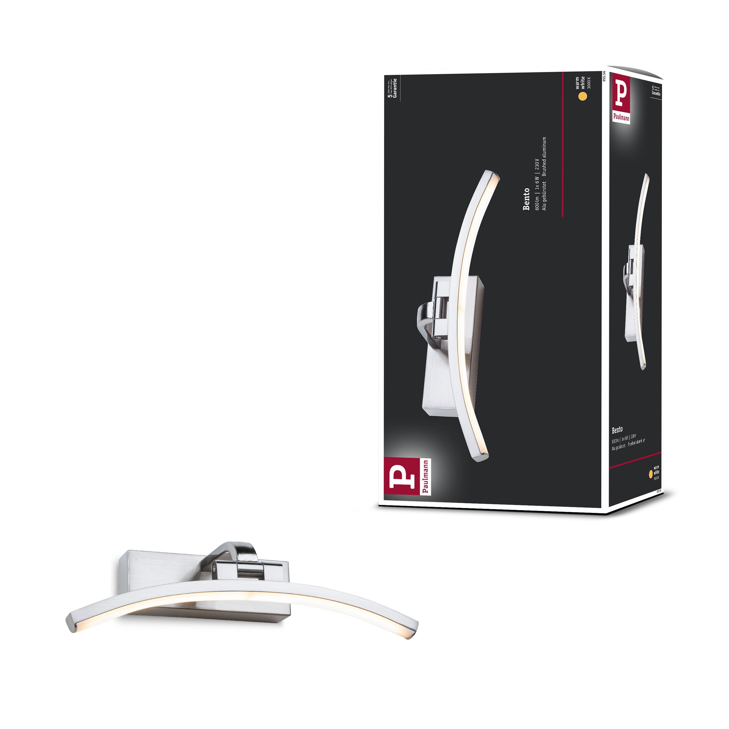 Paulmann LED Bilderleuchte »Bento 3000K, 230V«, 1 flammig