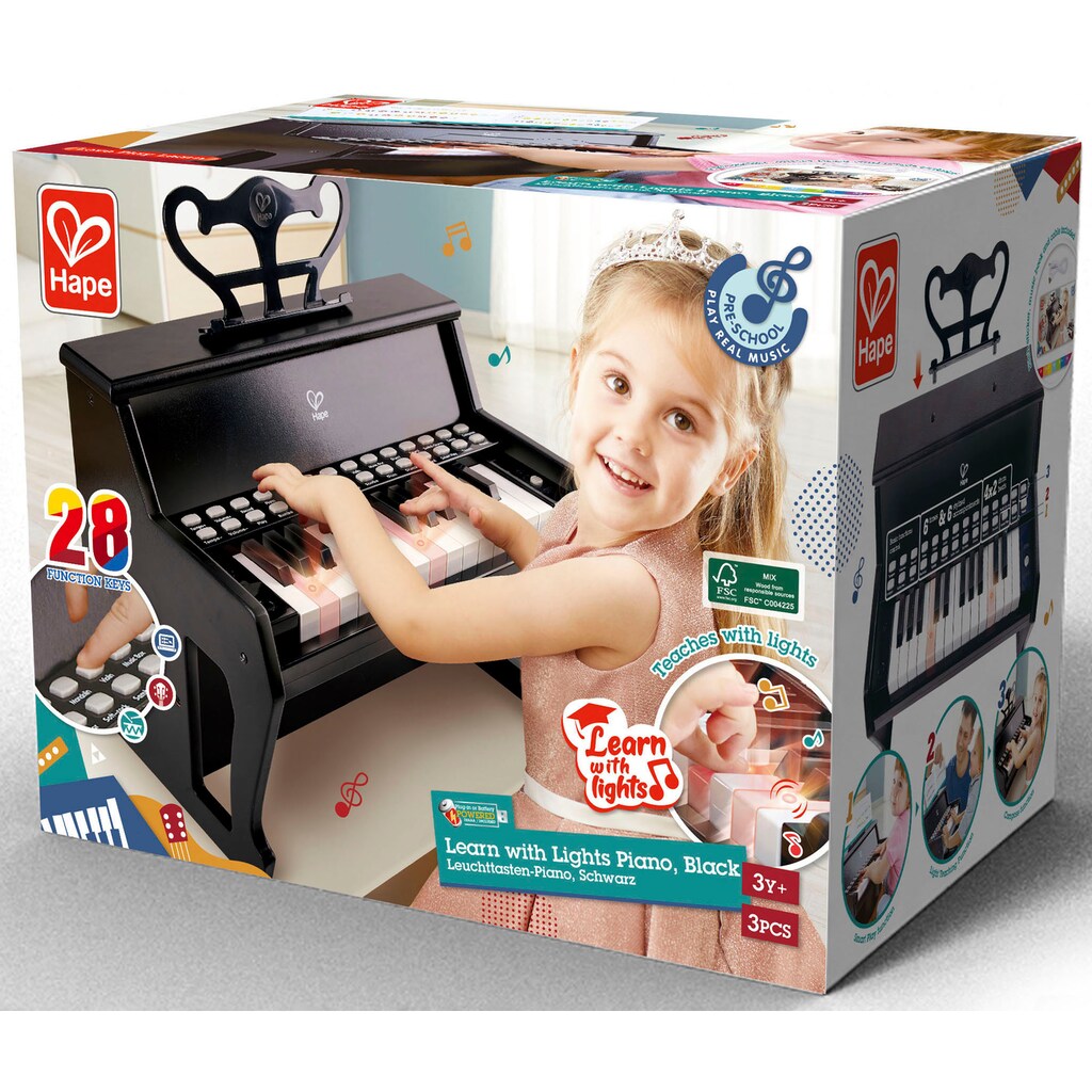 Hape Spielzeug-Musikinstrument »Leuchttasten-Piano«