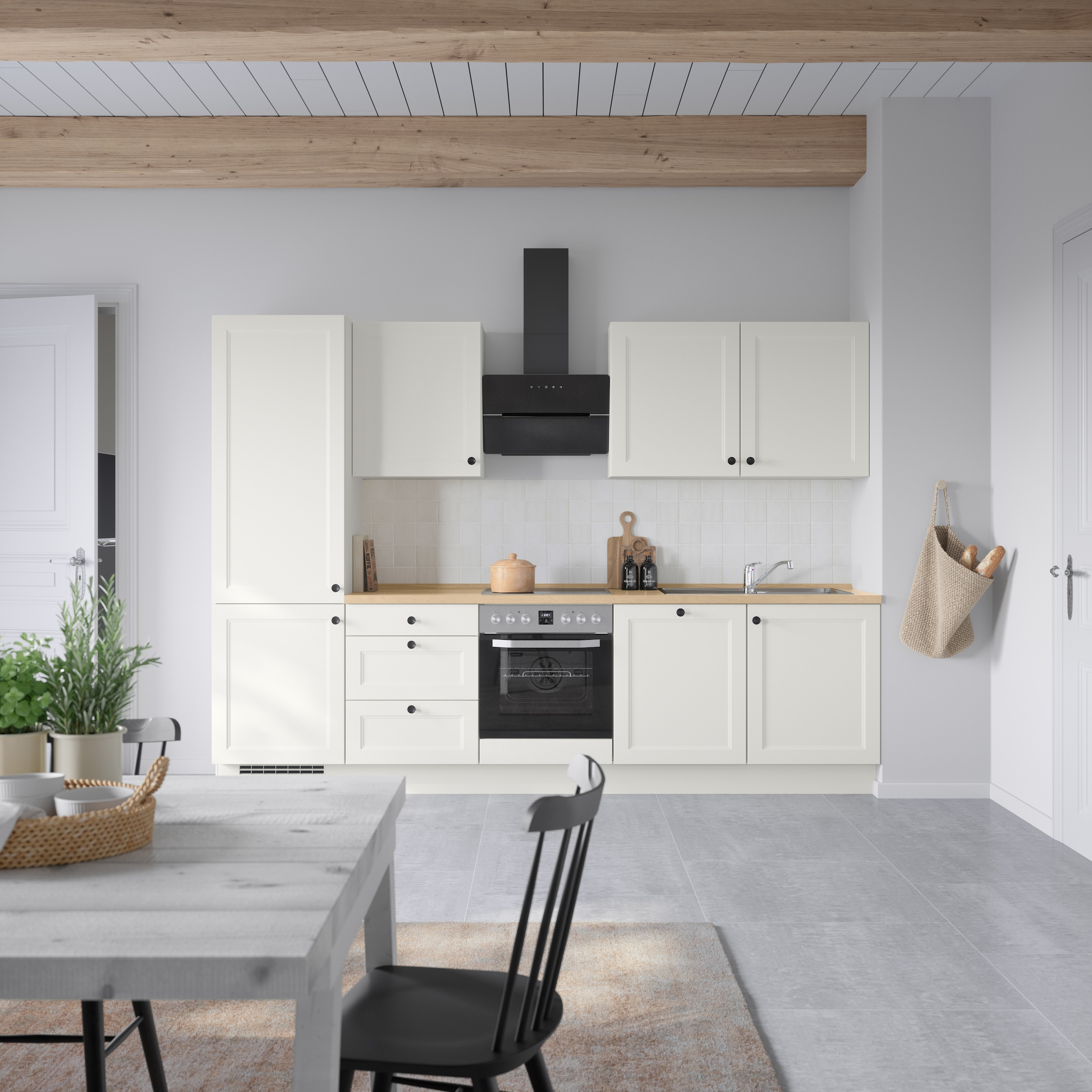 nobilia® Küchenzeile »"Cascada II"«, vormontiert, Breite 300 cm, Ausrichtung wählbar, wahlw. mit E-Geräten