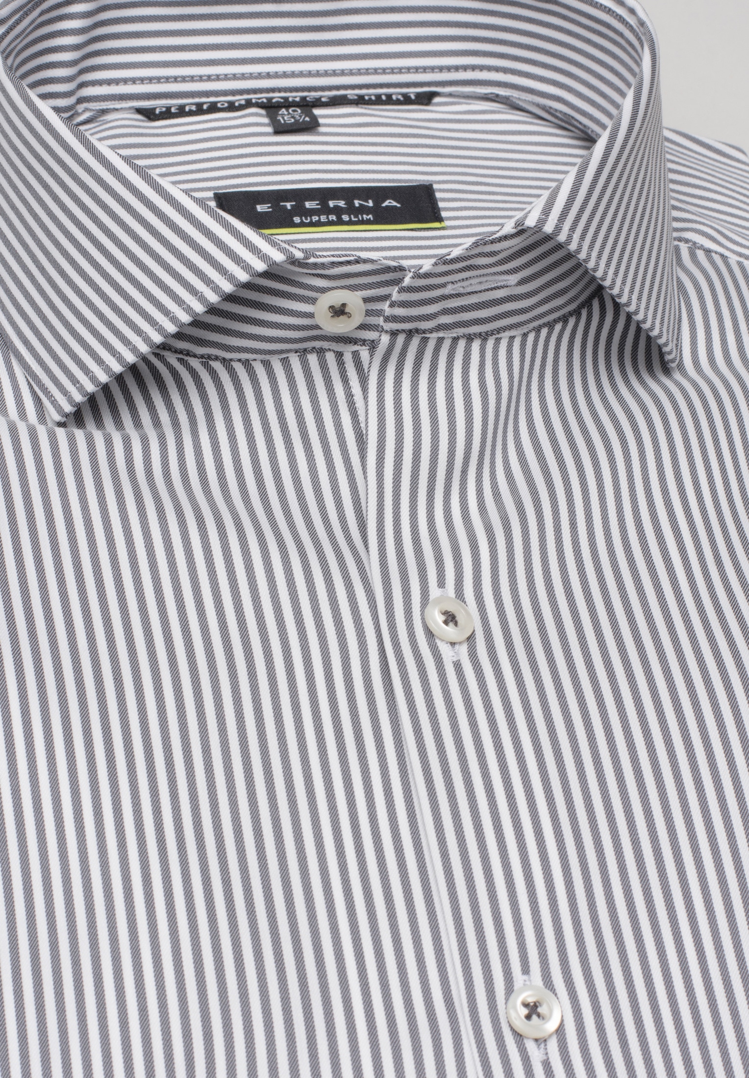 Eterna Langarmhemd »SUPER SLIM« EASY IRON (bügelleicht)