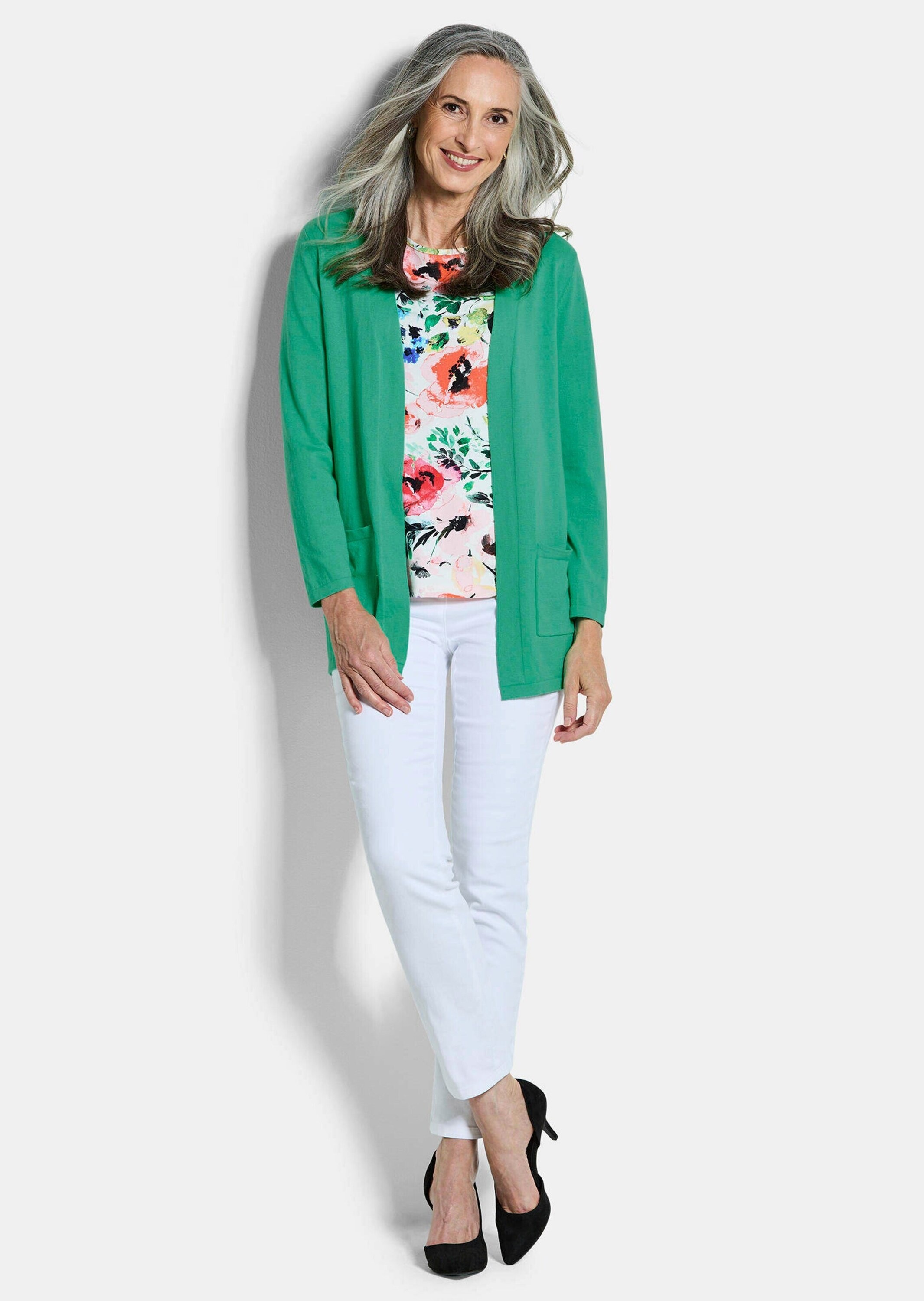 GOLDNER Strickjacke "Elegante Strickjacke mit Kaschmir" mit Kaschmieranteil günstig online kaufen