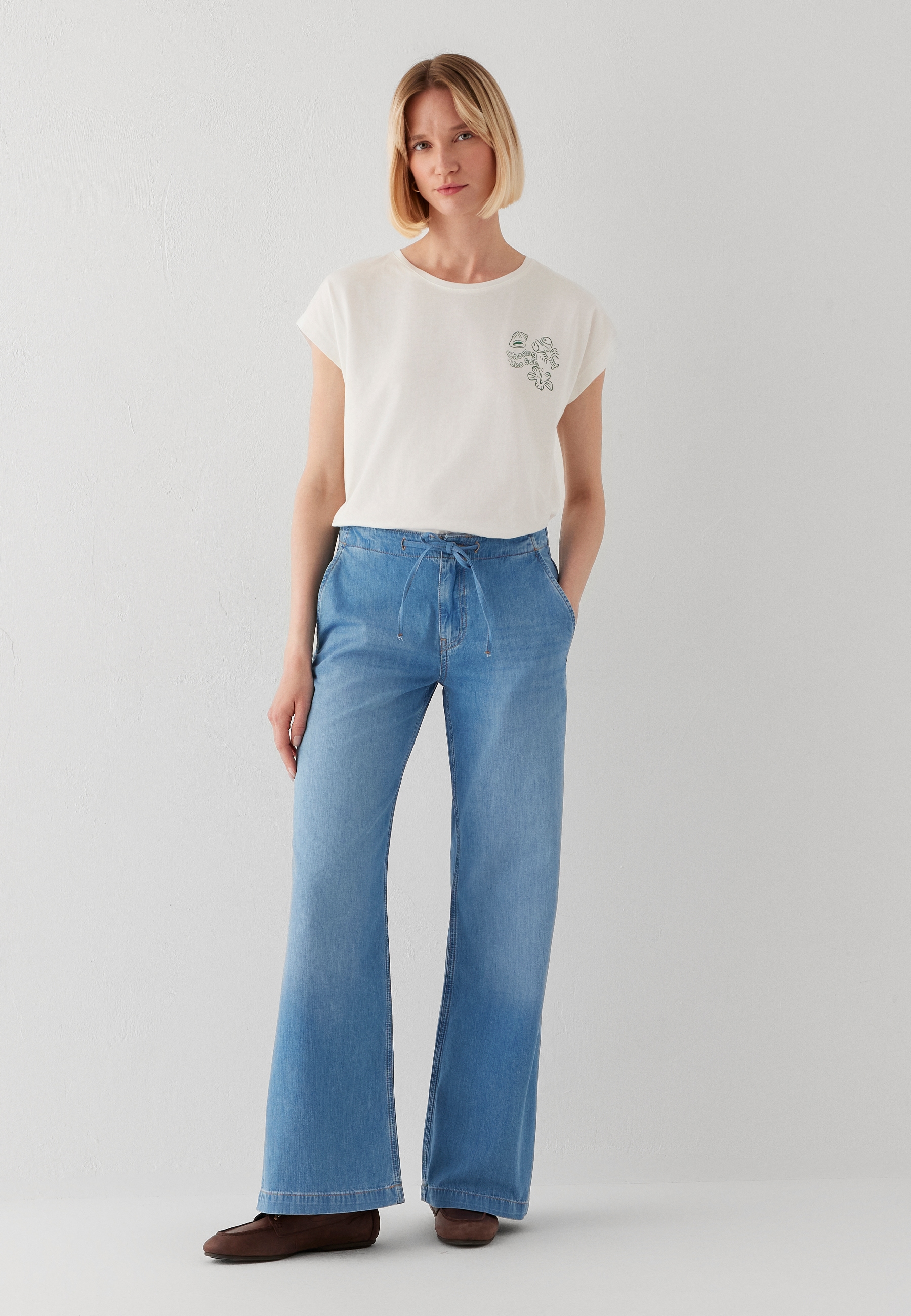 Mavi "LINY" Wide Leg Jeans