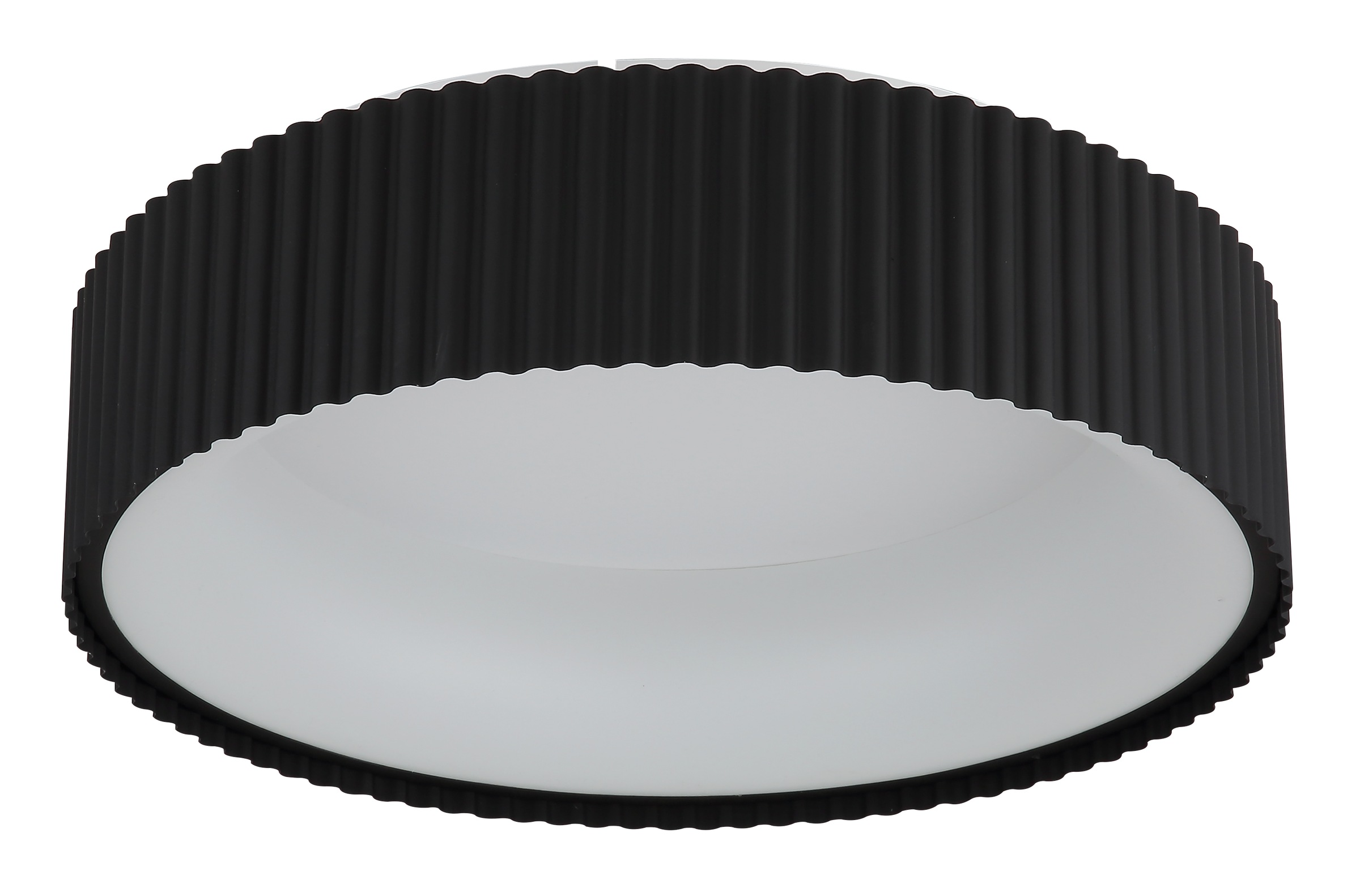 GLOBO LIGHTING Deckenleuchte »KEMP« LED-Modul 1 Stk. LED Deckenleuchte weiß matt mit schwarz matt, dimmbar, Memory