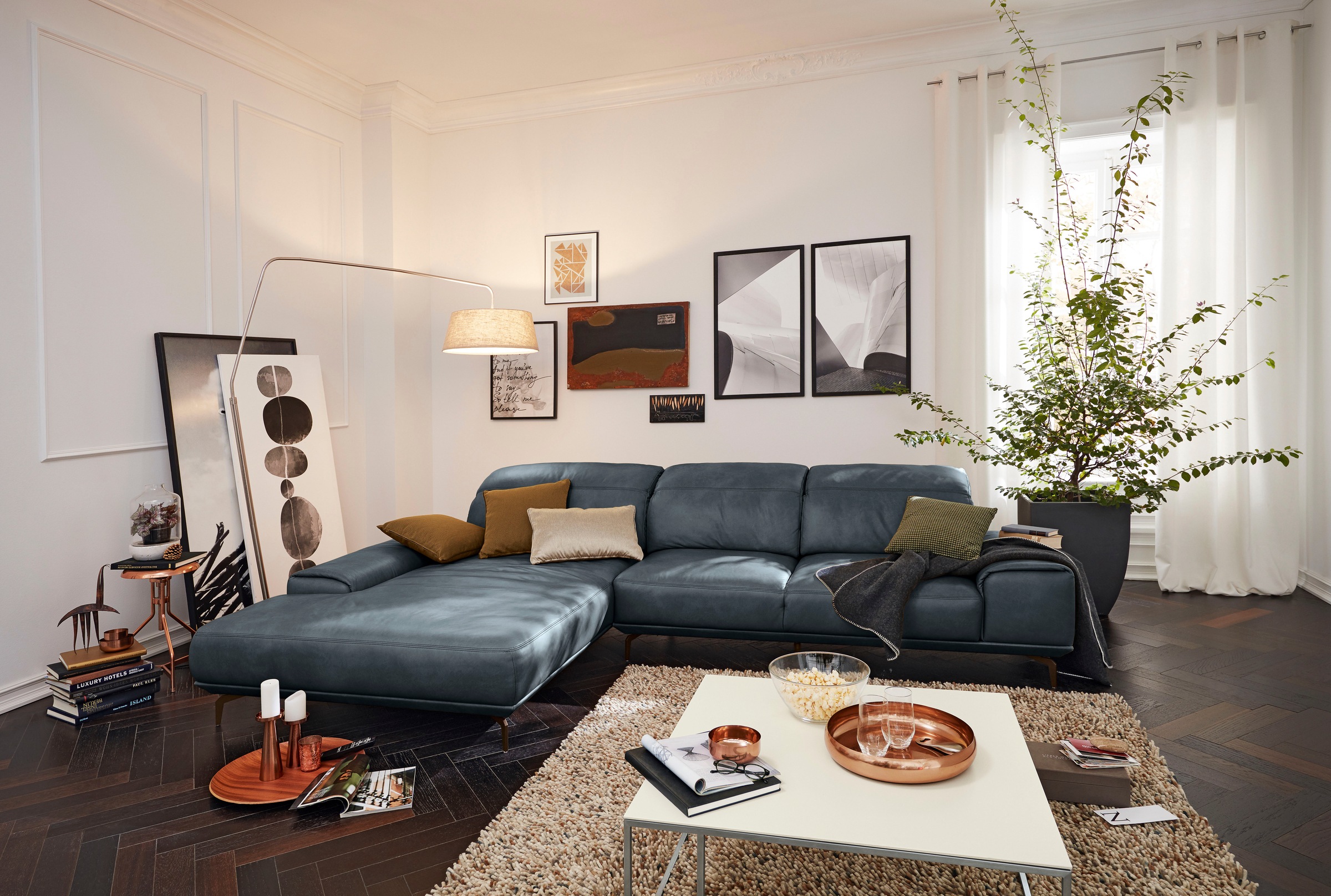Musterring Wohnlandschaft "MR 2490 Ecksofa mit erstklassigem Sitzkomfort, L günstig online kaufen