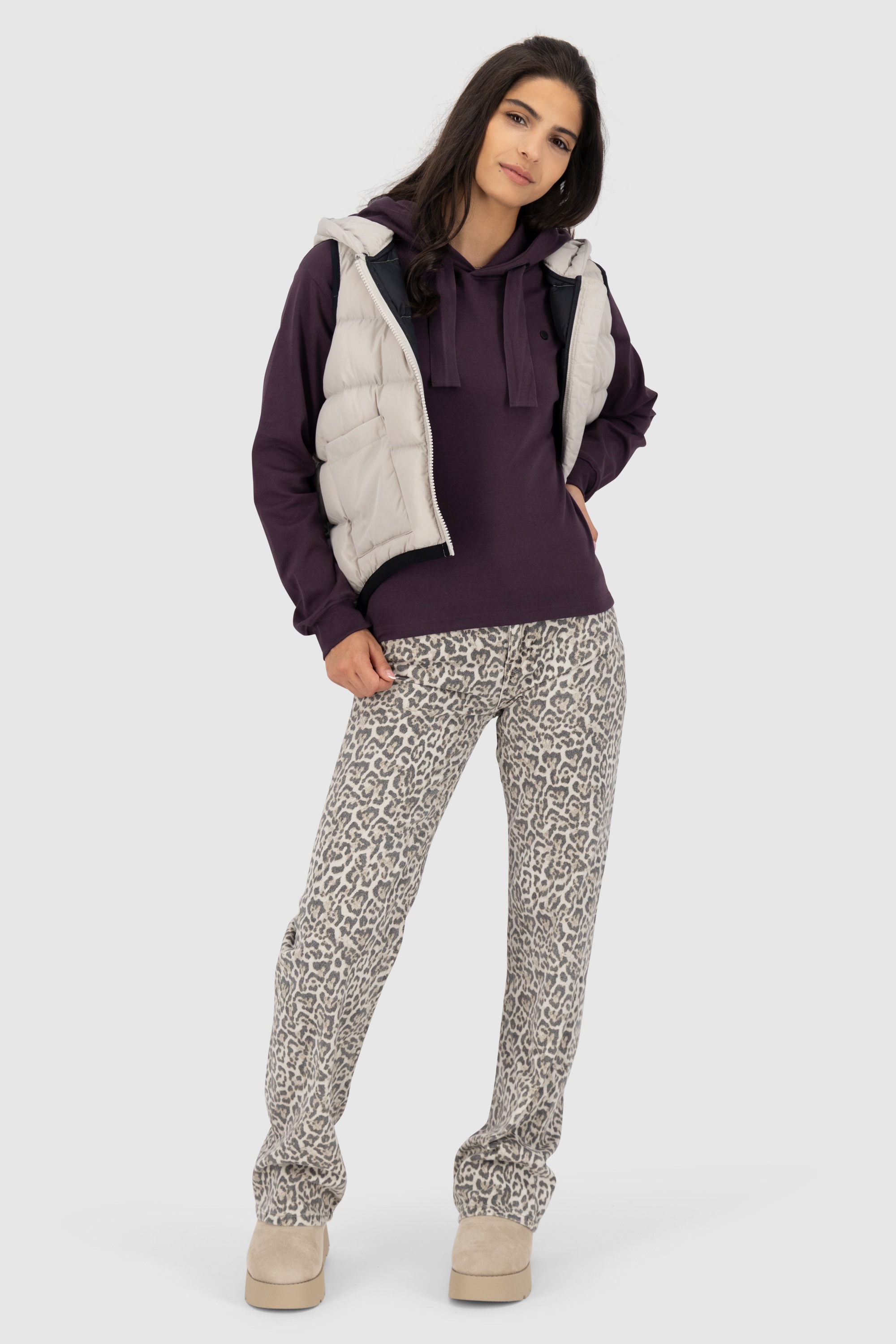 Alife & Kickin Kapuzensweatshirt »Damen BrandyAK A«