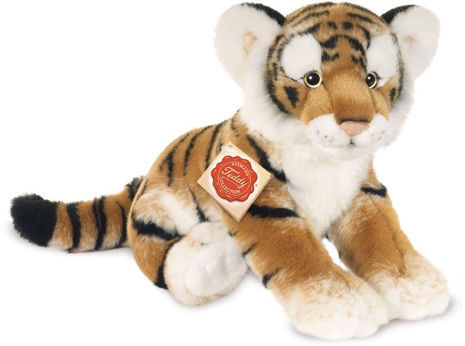 Teddy Hermann® Kuscheltier »Tiger braun, 32 cm«, zum Teil aus recyceltem Material