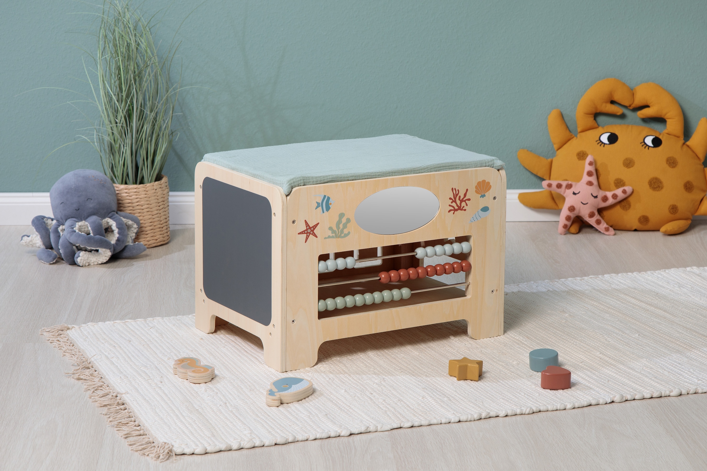 MUSTERKIND® Spielcenter »Motorik-Center Abelia, Ocean«, aus Holz