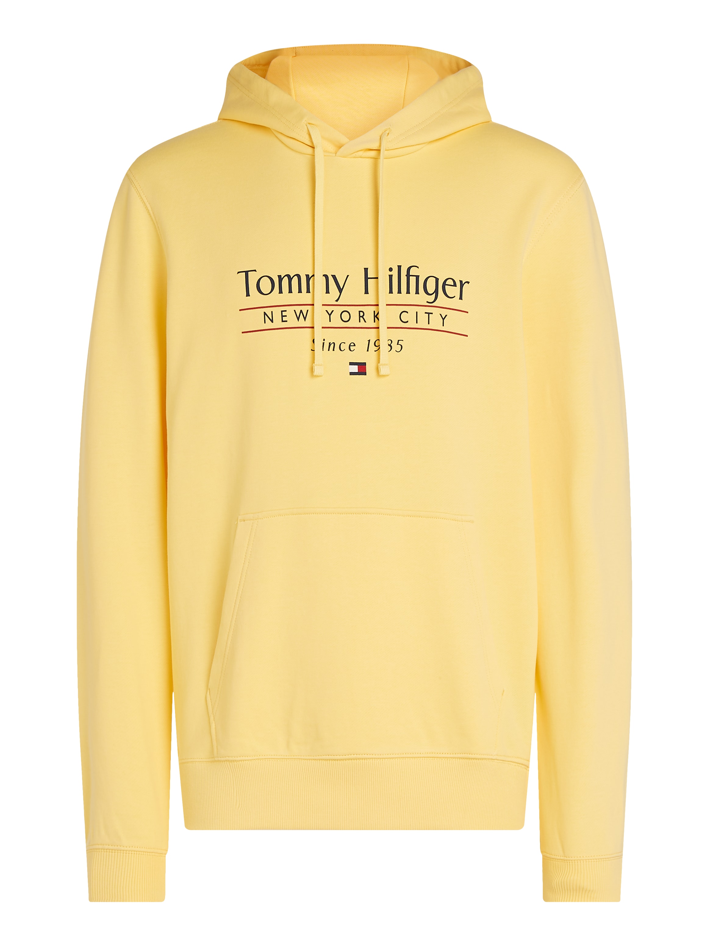 Tommy Hilfiger Hoodie »HILFIGER CENTER STACK HOODY«, mit großem mehrfarbigen Print