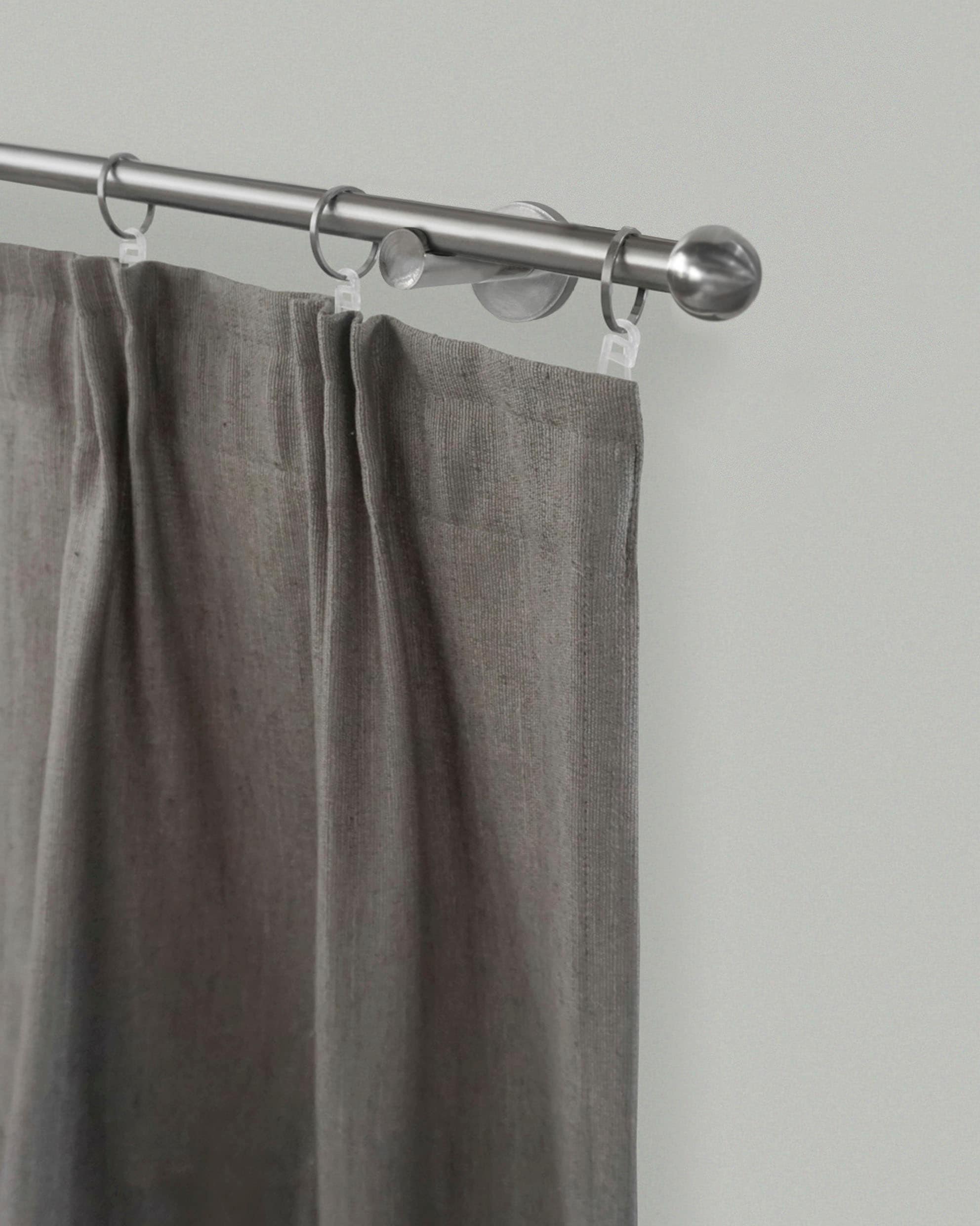 GARESA Gardinenstange "KUGEL" Ø 16 mm 1 läufig-läufig Wunschmaßlänge;Träger günstig online kaufen