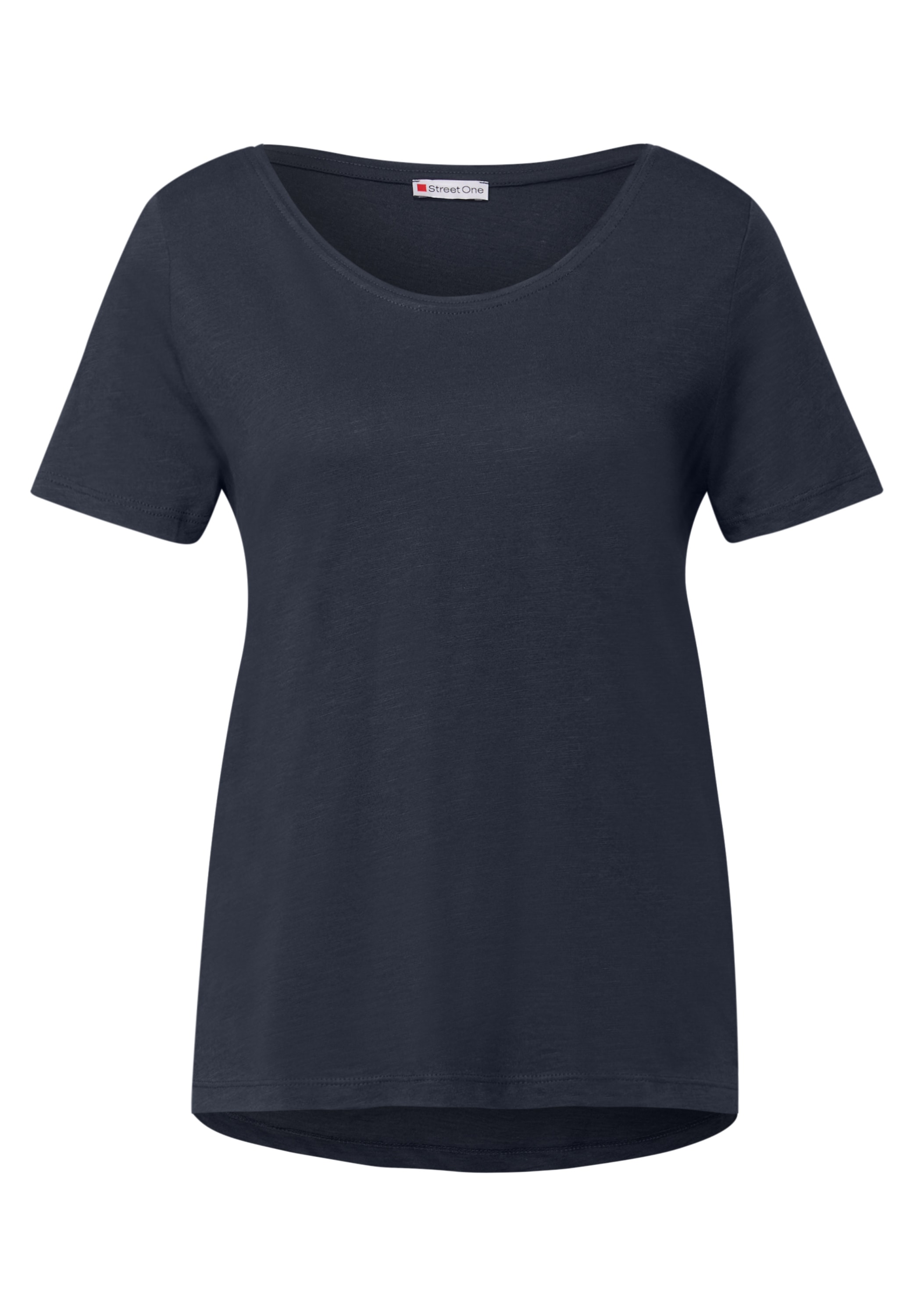 STREET ONE V-Shirt, im soften Baumwoll-Mix