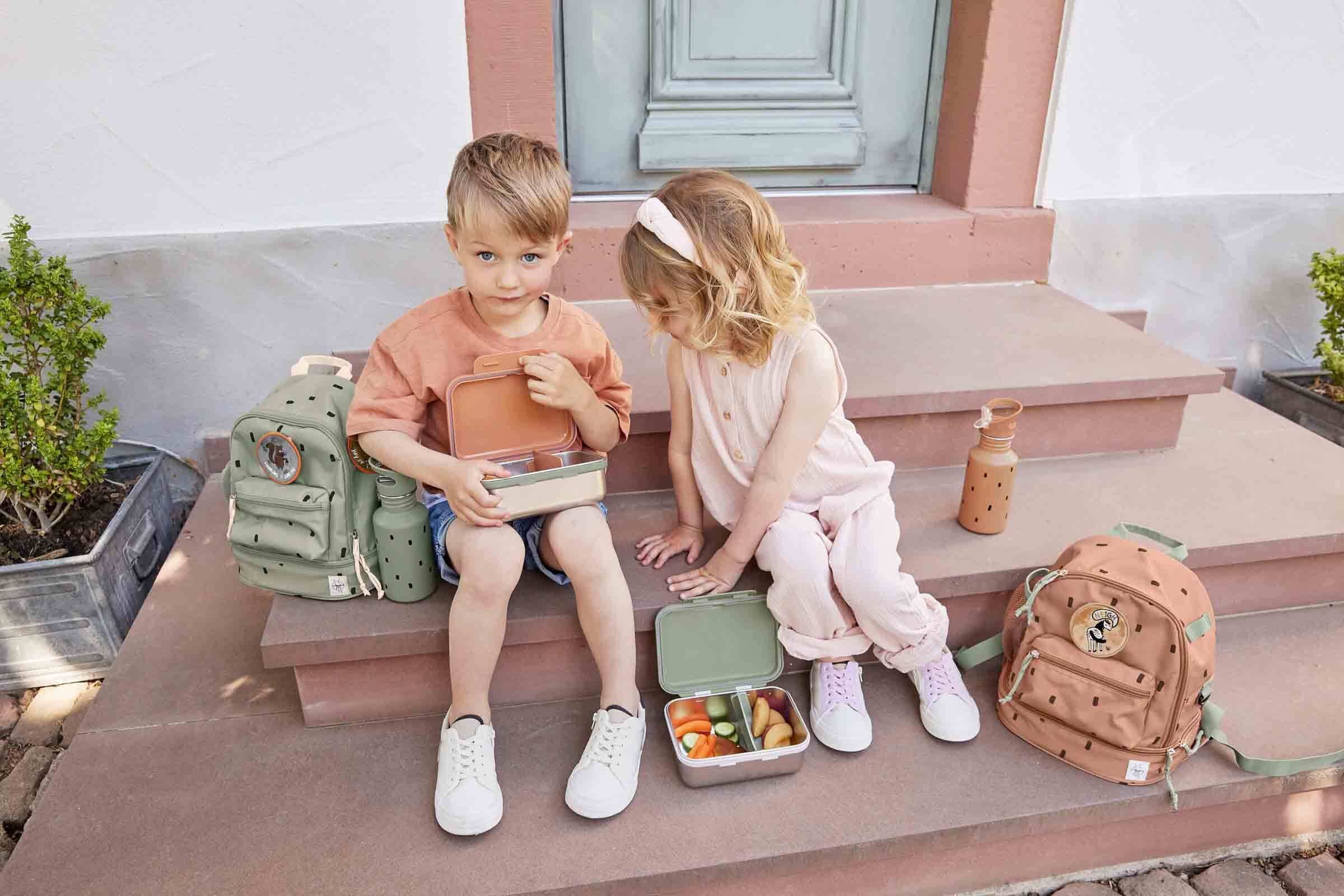 LÄSSIG Lunchbox »Edelstahl Lunchbox 17,3 x 13,3 x 6,9 cm«, (1 tlg.)