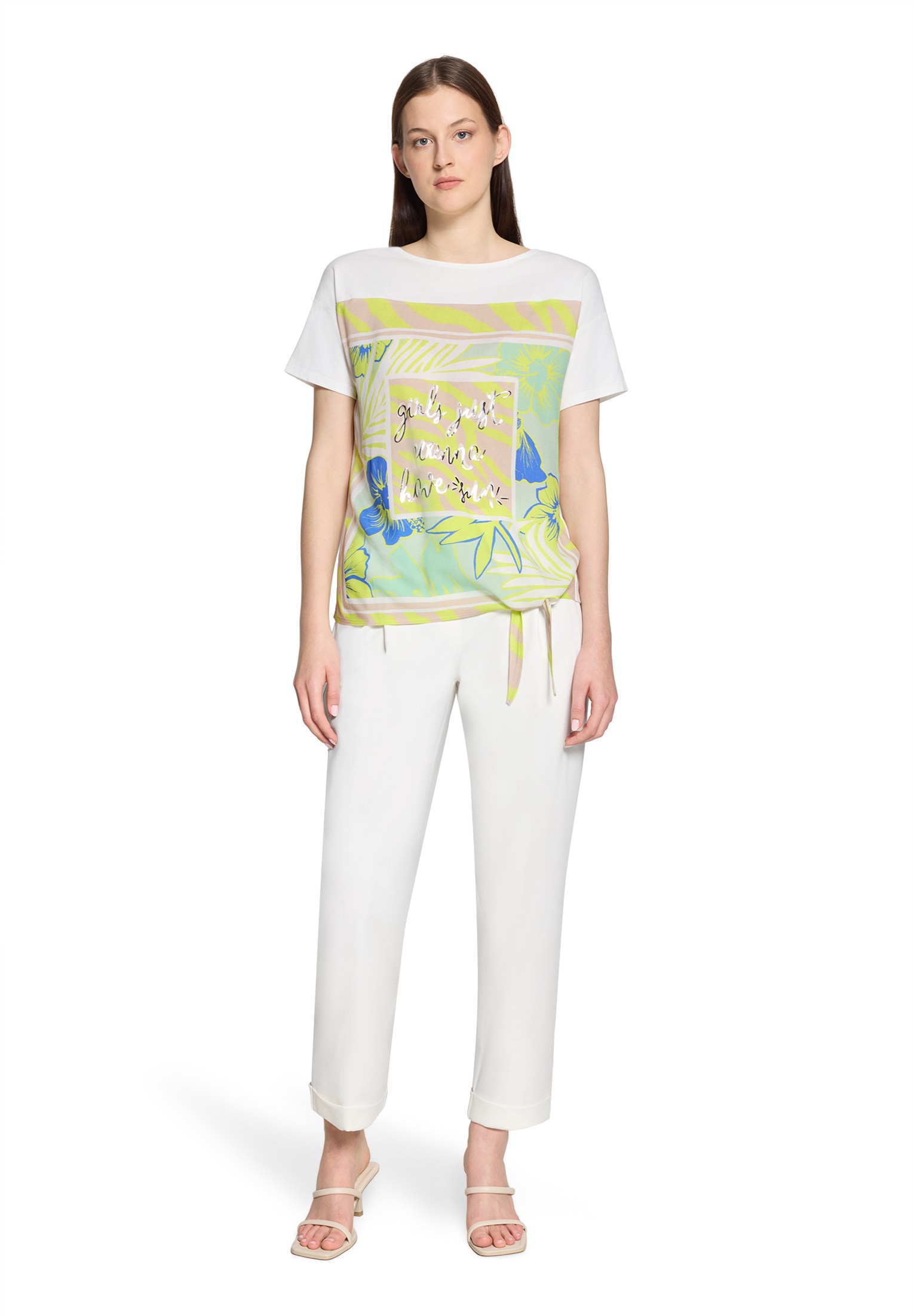 Betty Barclay Kurzarmshirt »Damen mit Schleifenknoten« 1 tlg.