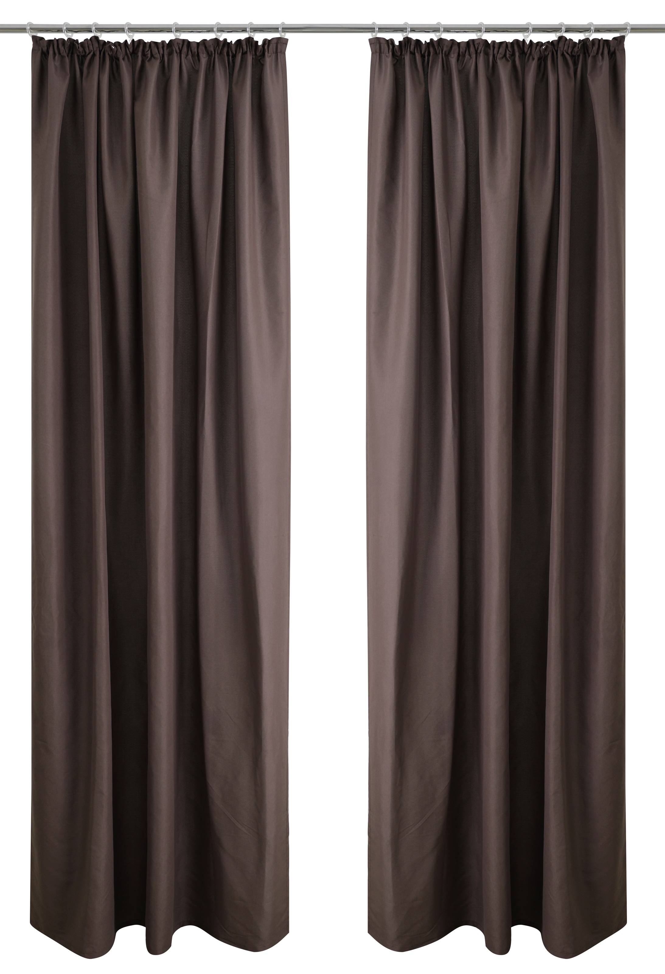 Bruno Banani Vorhang "Lagan" Kräuselband 2 Stk. tlg. 2-er Set, gewebt, Micr günstig online kaufen