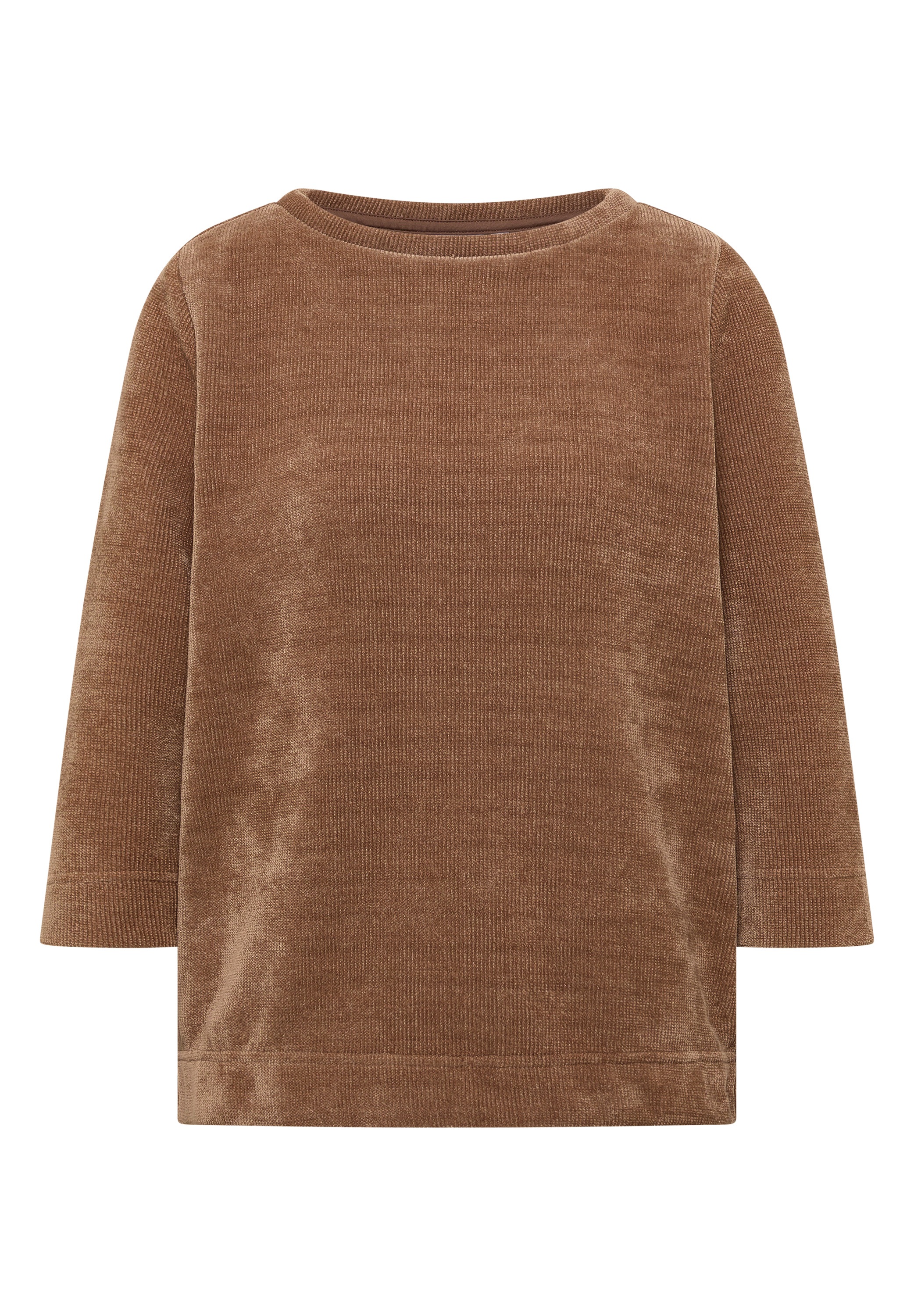 Cecil 3/4-Arm-Shirt in Cord-Optik