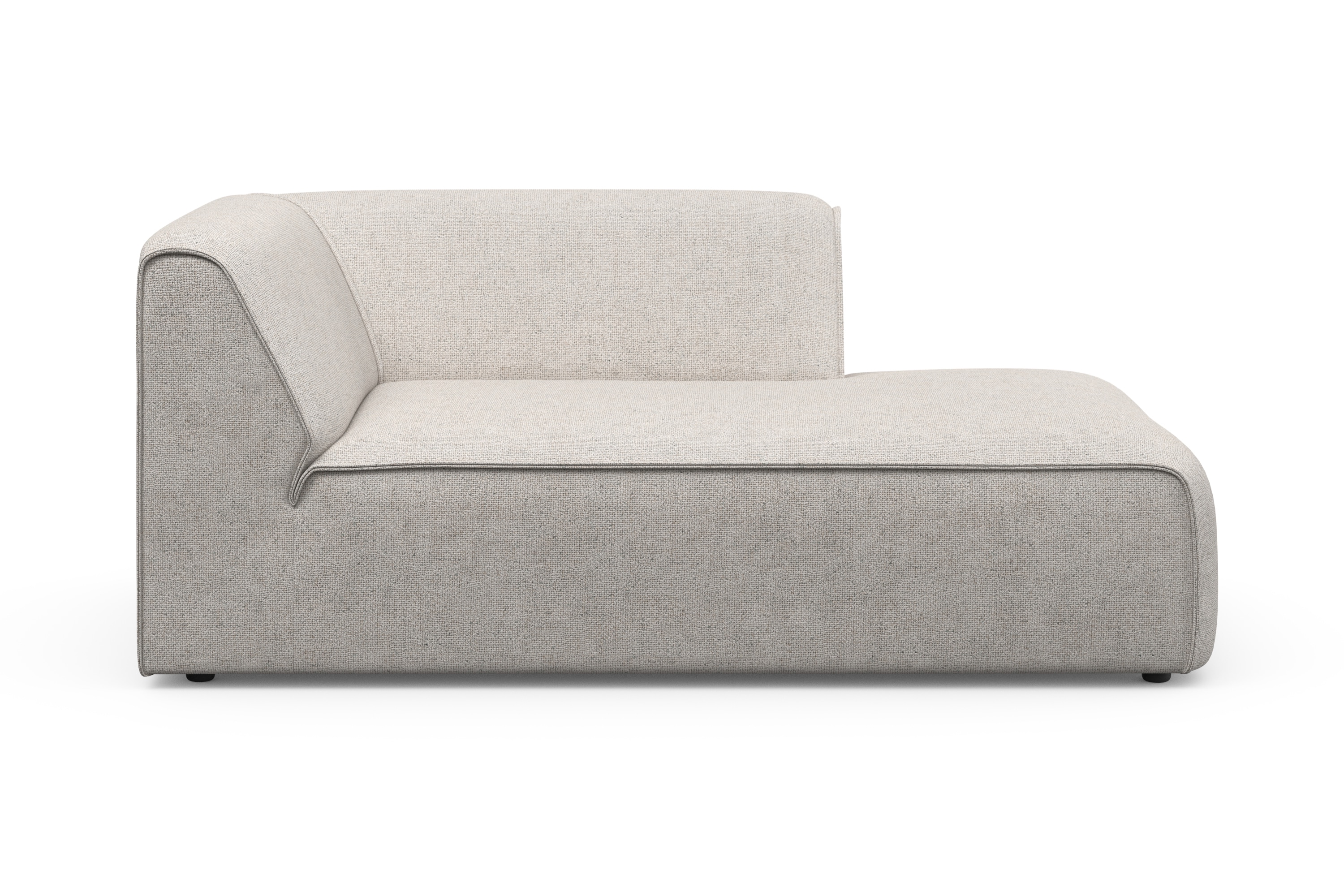 OTTO home Ottomane "Merid Chaiselongue, Maße B/T/H: 100/162/70 cm" als Modul oder separat verwendbar, für individuelle Zusammenstellung