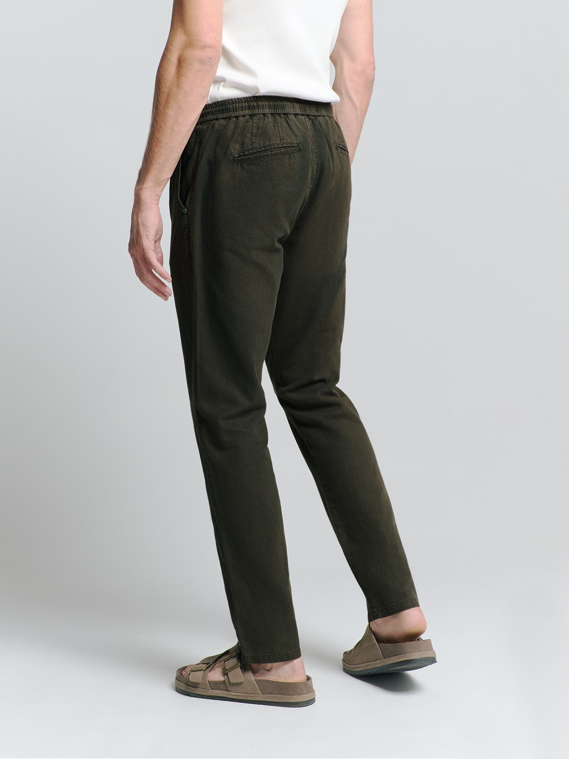 NO EXCESS Chinohose "No Excess Leinenhose" günstig online kaufen