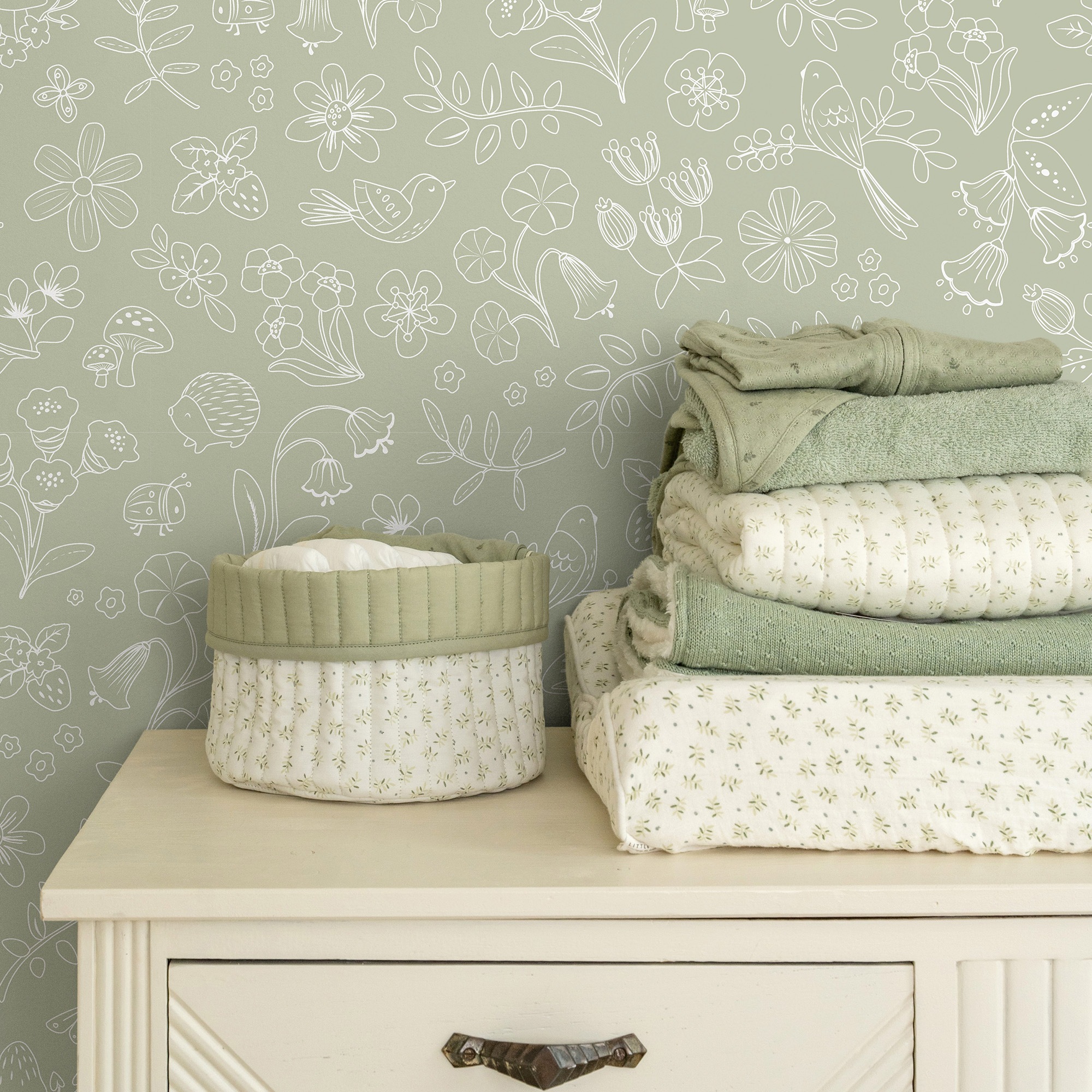 LITTLE DUTCH Vliestapete »Forest Wonders« grafisch glatt Design Tapeten