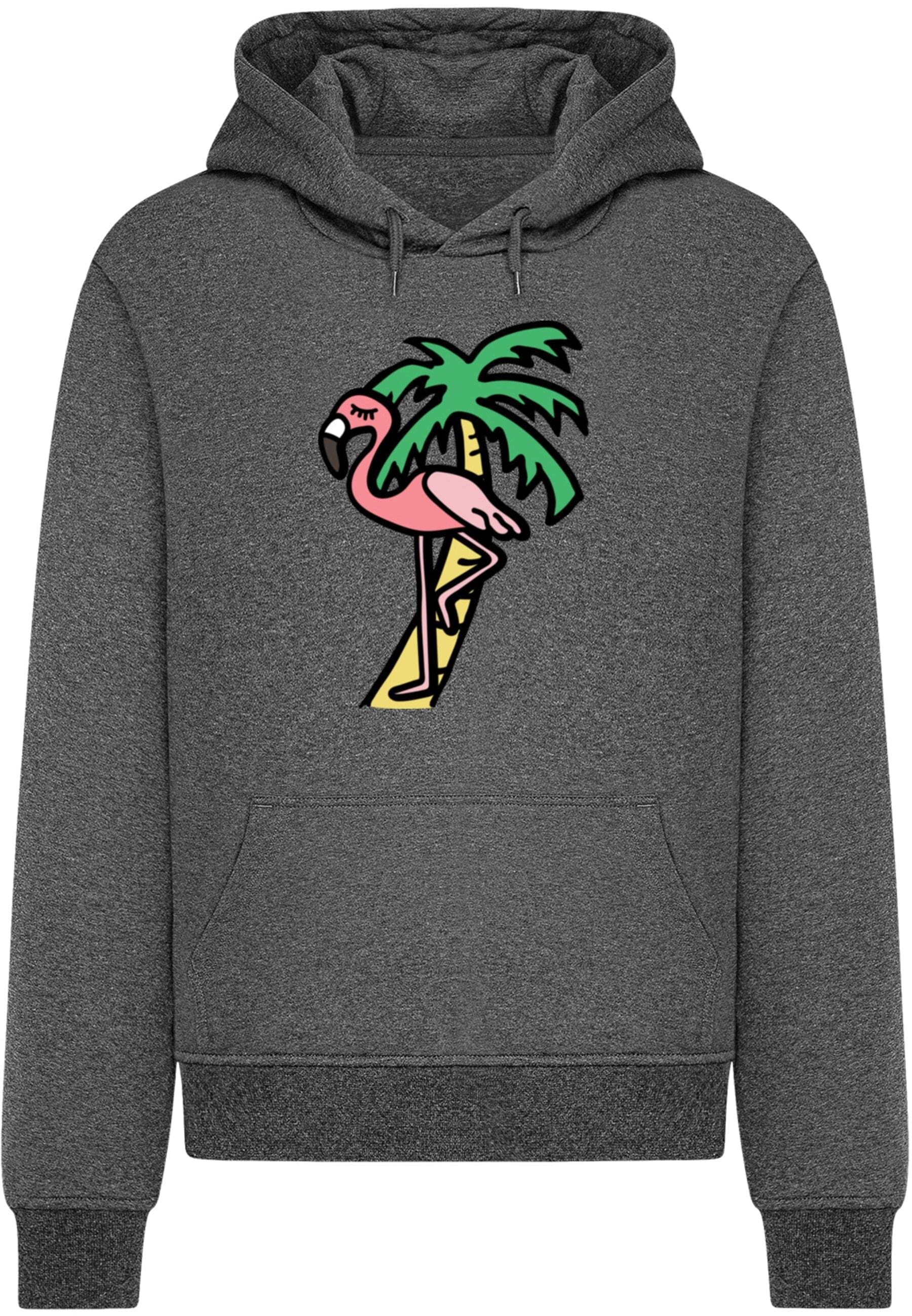 MisterTee Kapuzensweatshirt "MisterTee Flamingo Hoodie", (1 tlg.) günstig online kaufen