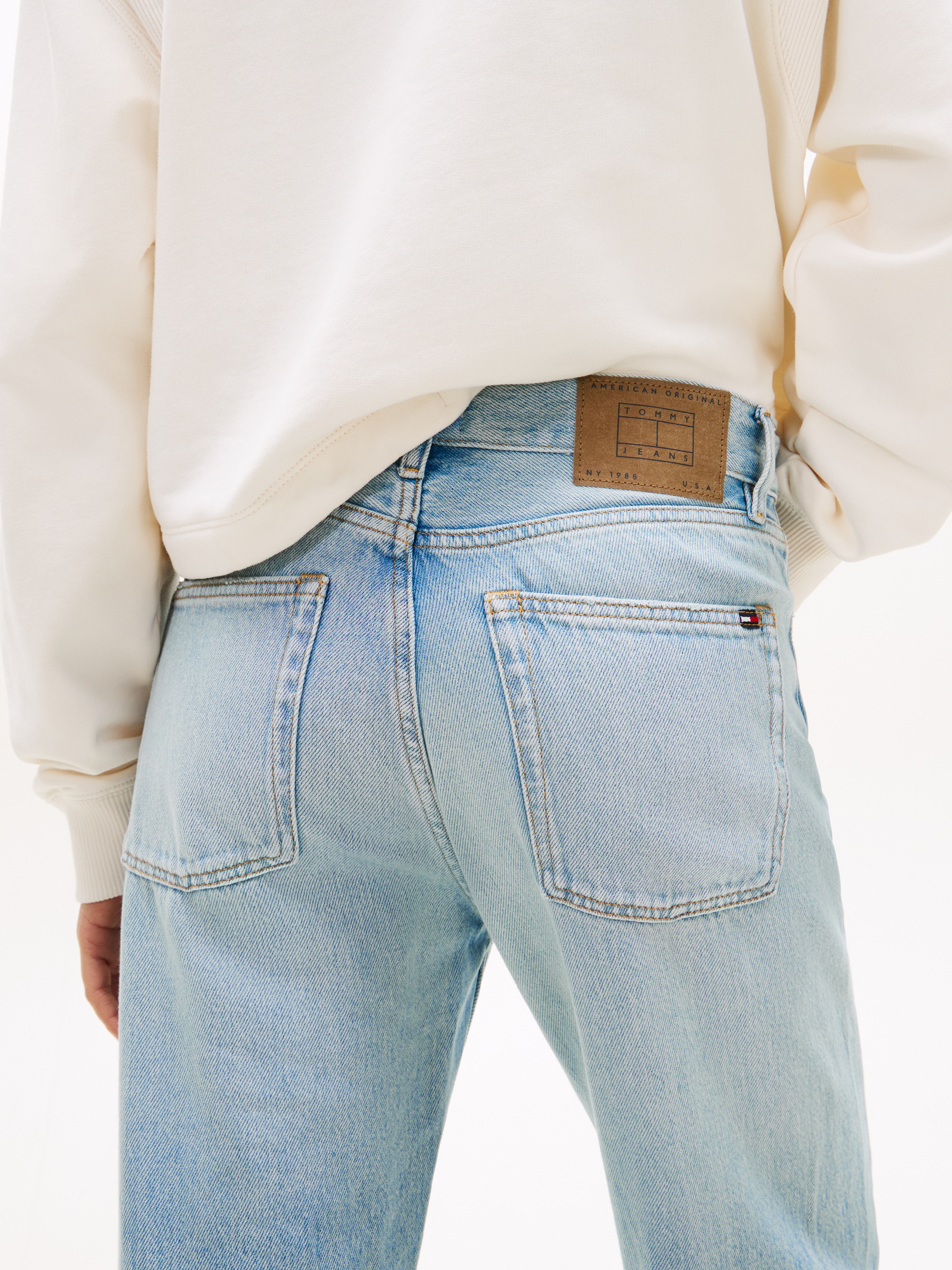 Tommy Jeans Straight-Jeans "MID RISE STRAIGHT BJ2013" günstig online kaufen