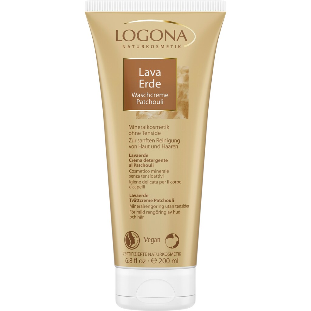 LOGONA Gesichts-Reinigungscreme »Logona Lavaerde Waschcreme Patchouli«