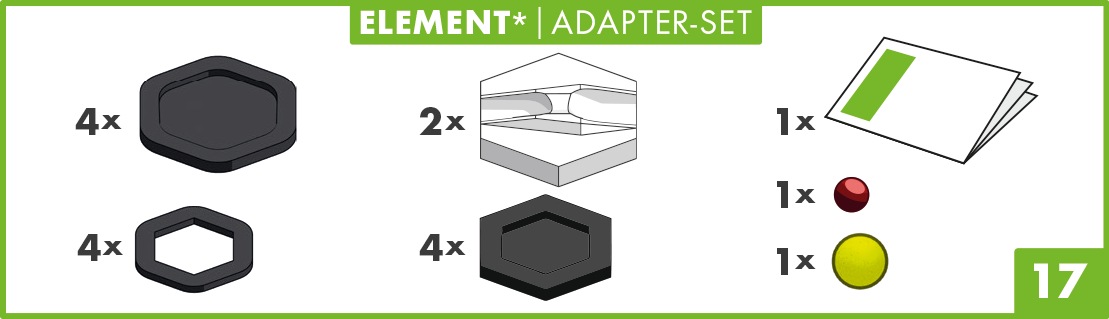 Ravensburger Kugelbahn-Bausatz »GraviTrax Extension Adapter-Set«, Made in Europe