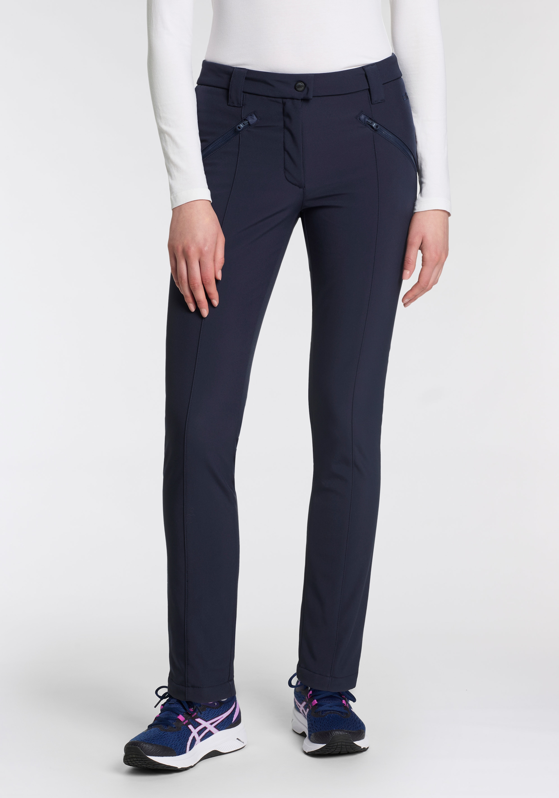 CMP Softshellhose "WOMAN LONG PANT", Wasserabweisend & Windabweisend & Atmungsaktiv