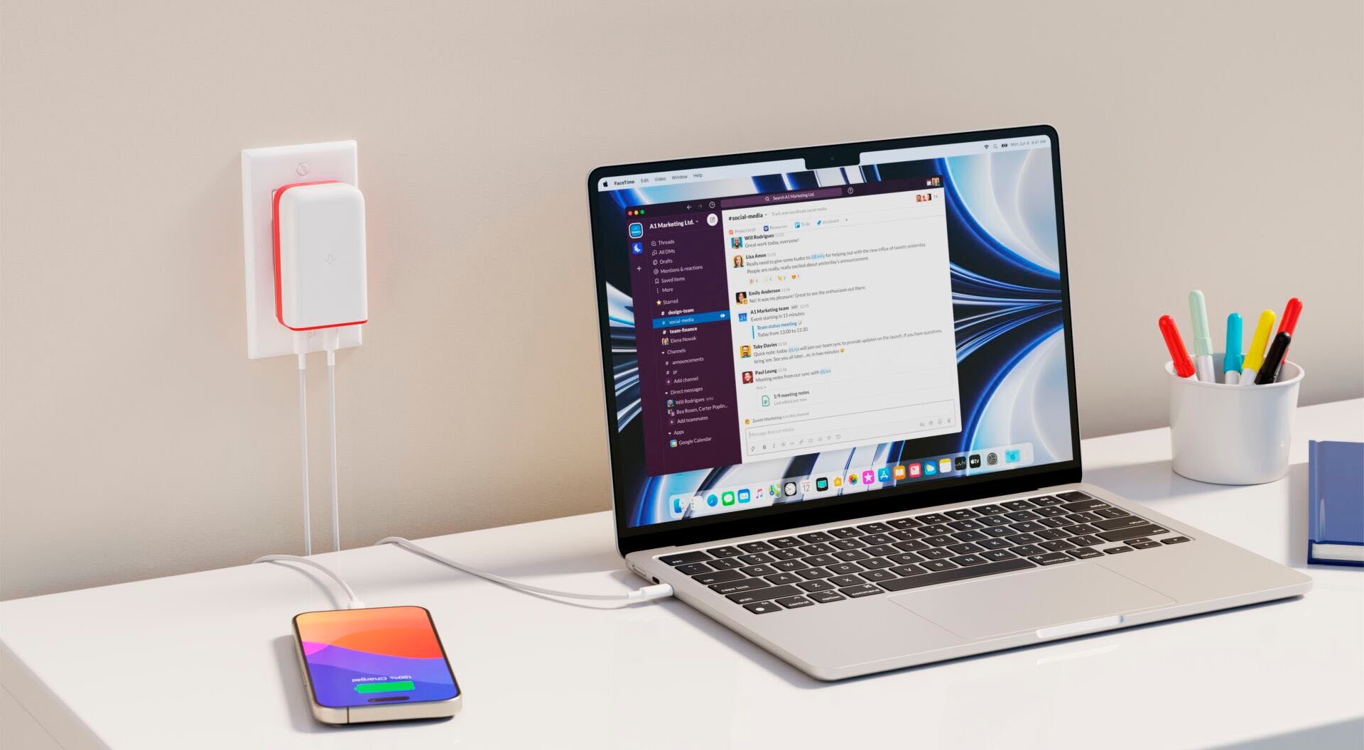 Twelve South USB-Ladegerät »PlugBug 50W with Find My«