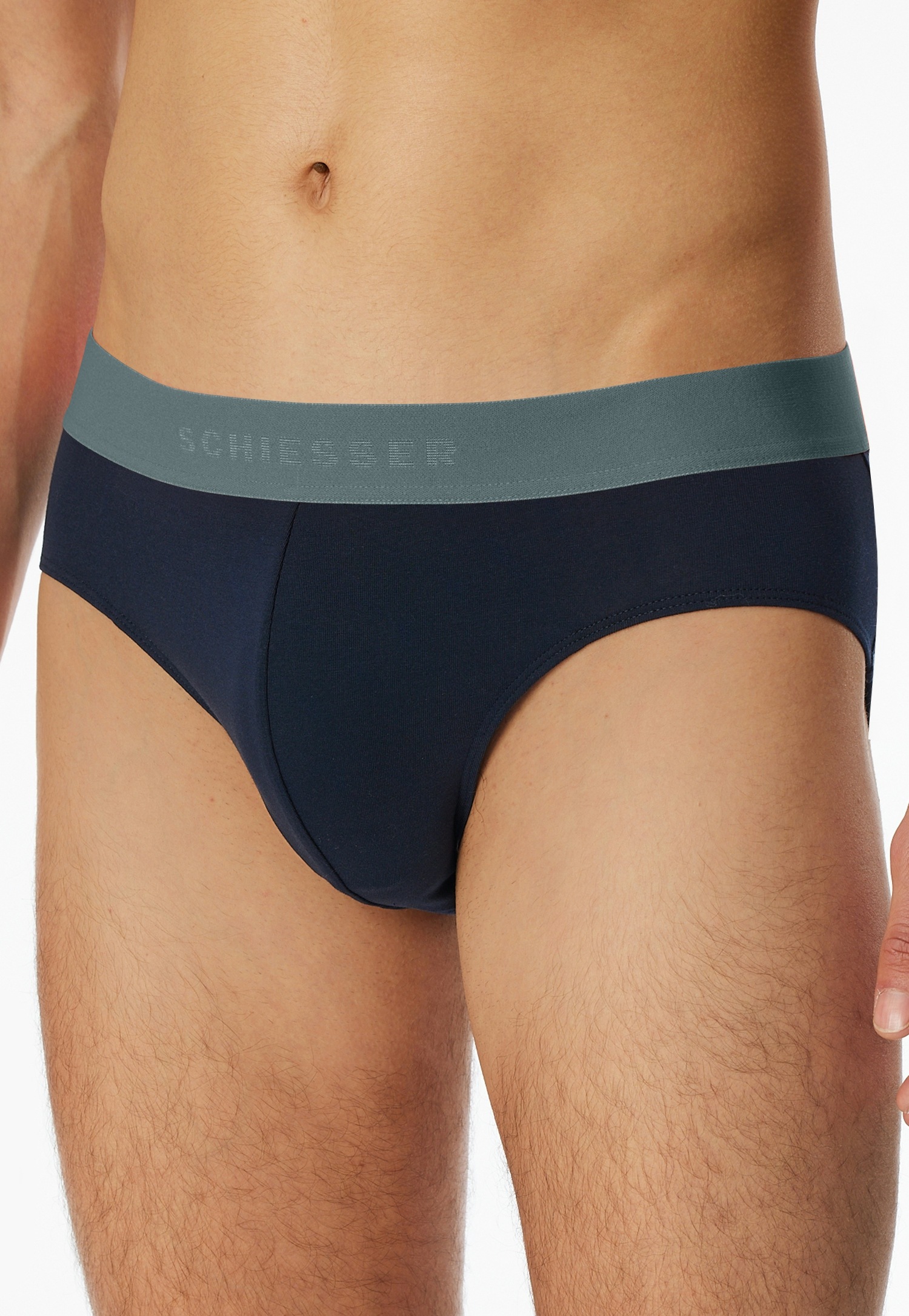 Schiesser Rioslip "95/5 Multipacks" 3er Pack, mit sportlichem Logo-Webgummi günstig online kaufen