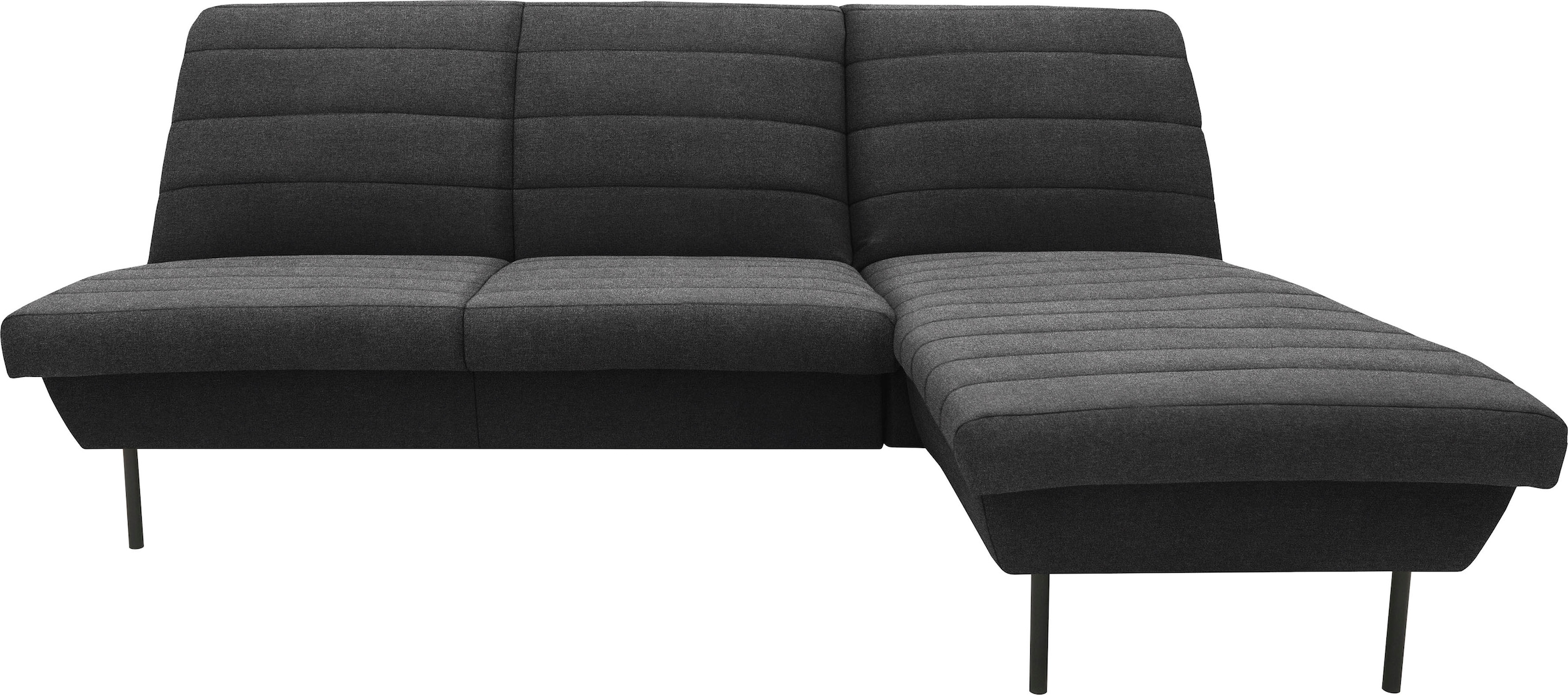 LOOKS by Wolfgang Joop Ecksofa "LOOKS IX L-Form" Quersteppung, ohne Armlehnen