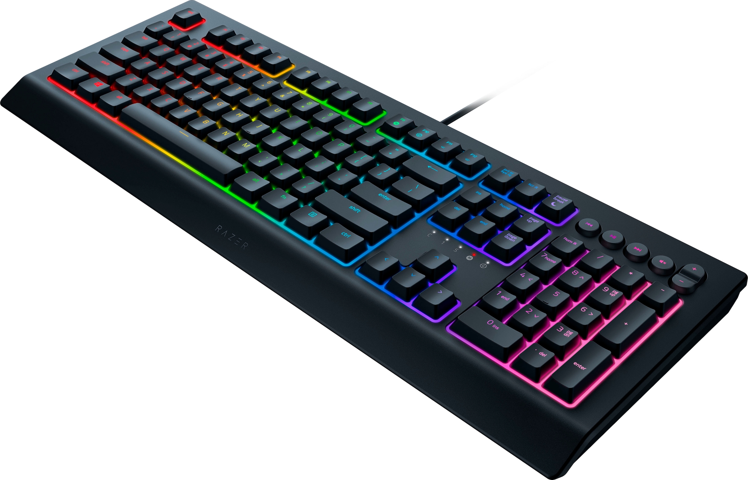 RAZER Gaming-Tastatur »Cynosa V2 - German Layout«, (Fn-Tasten-Ziffernblock)