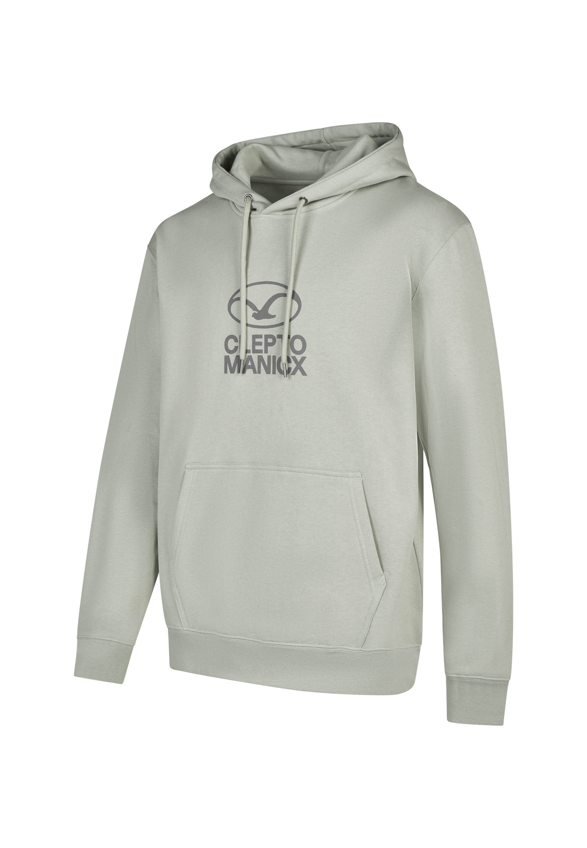 Cleptomanicx Kapuzensweatshirt »Möwe Plate«, mit lässigem Frontprint
