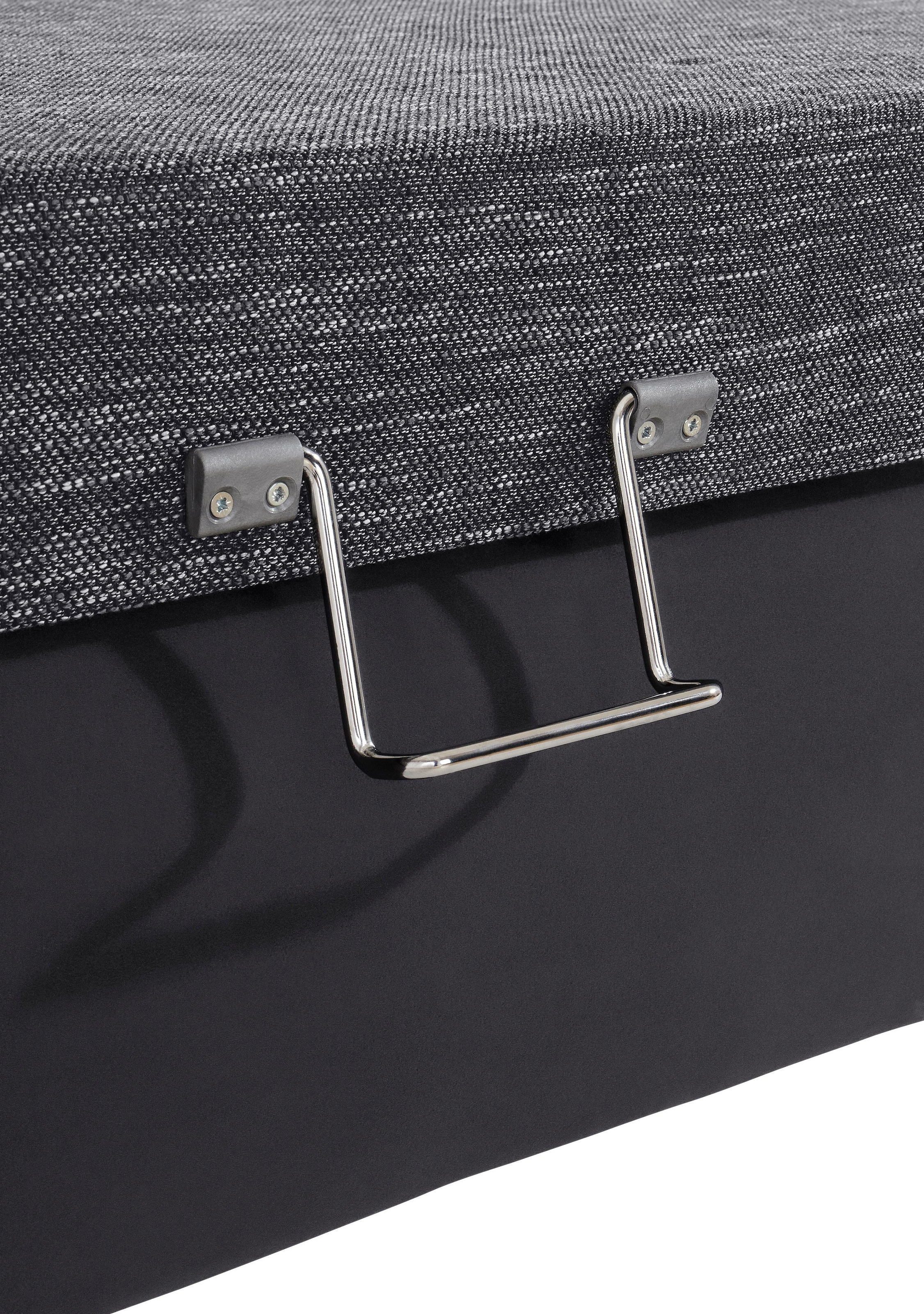 TRENDMANUFAKTUR Ecksofa »Indie, modern und bequem, Materialmix, OTTOs Choice, L-Form«, wahlweise XL oder XXL