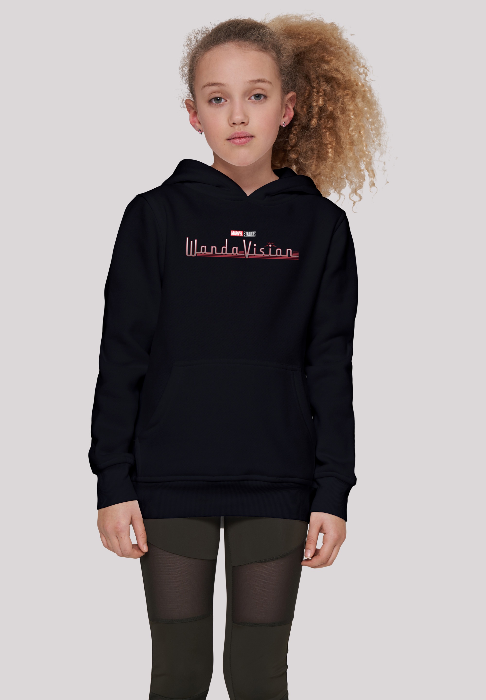 F4NT4STIC Hoodie »F4NT4STIC Kinder Marvel WandaVision Logo with Basic Kids Hoody«, (1 tlg.)