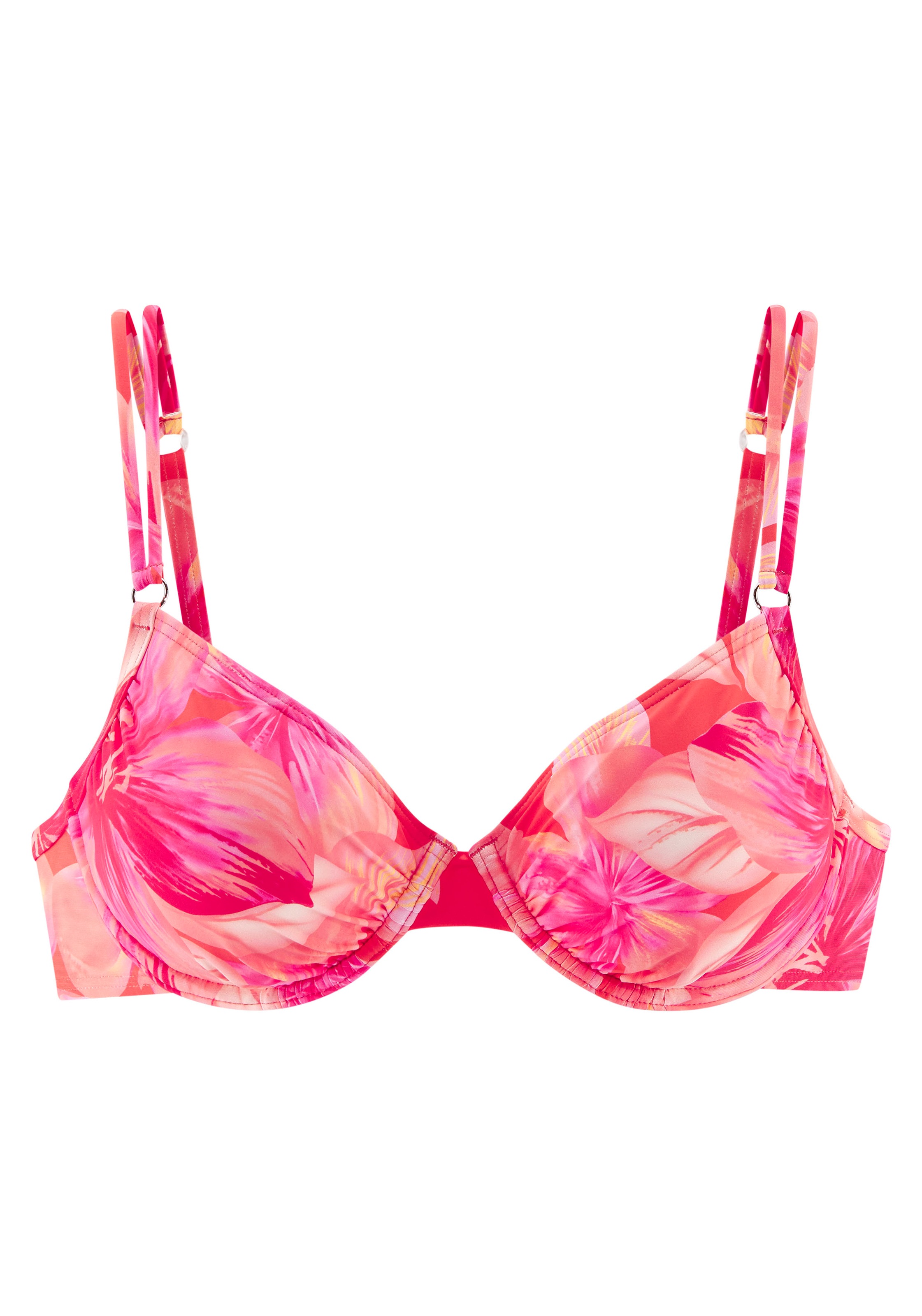 s.Oliver Bügel-Bikini-Top "Jayce", mit goldfarbigen Zierringen günstig online kaufen
