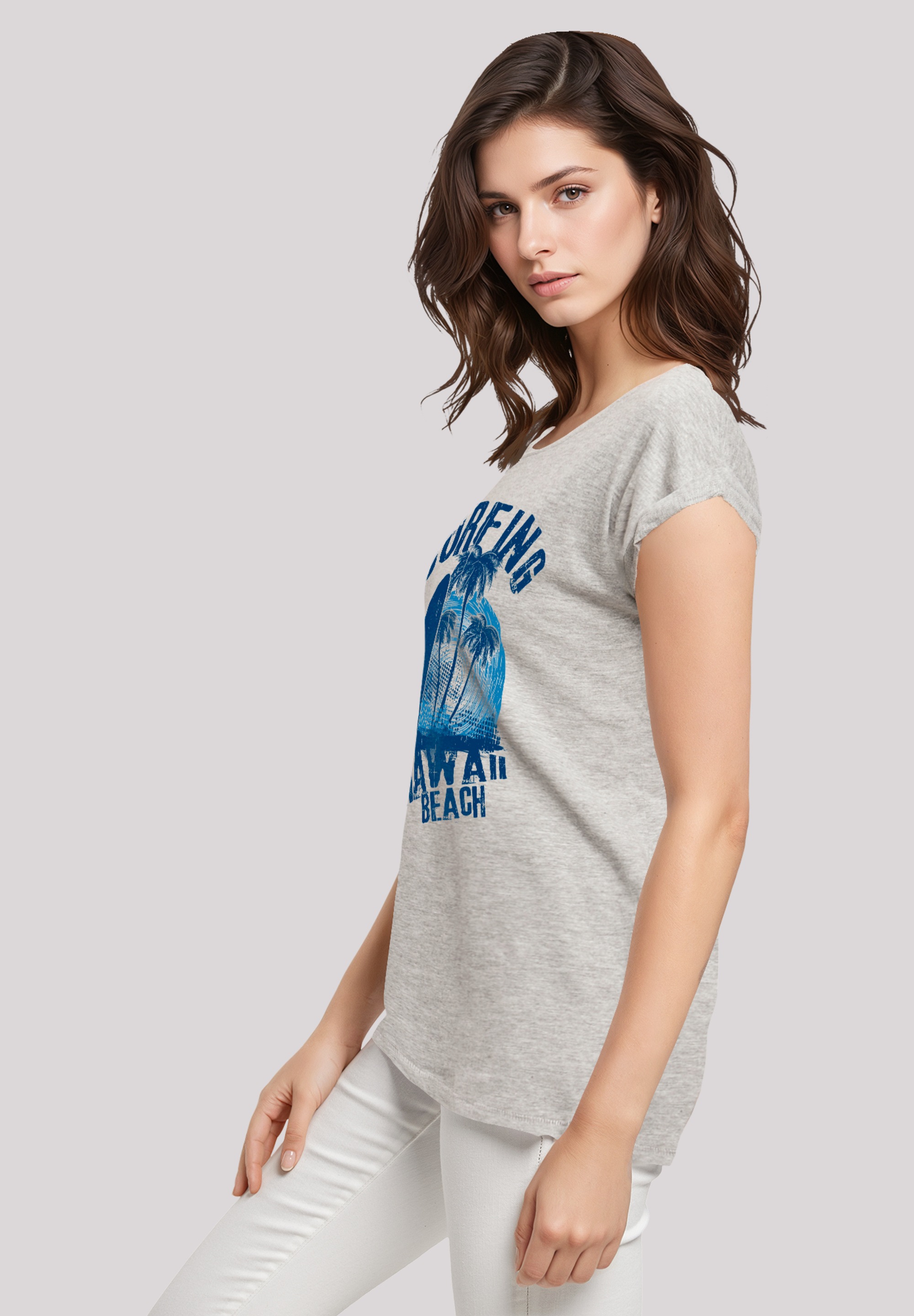 F4NT4STIC T-Shirt »Hawaii Surf Beach Summer«, Premium Qualität
