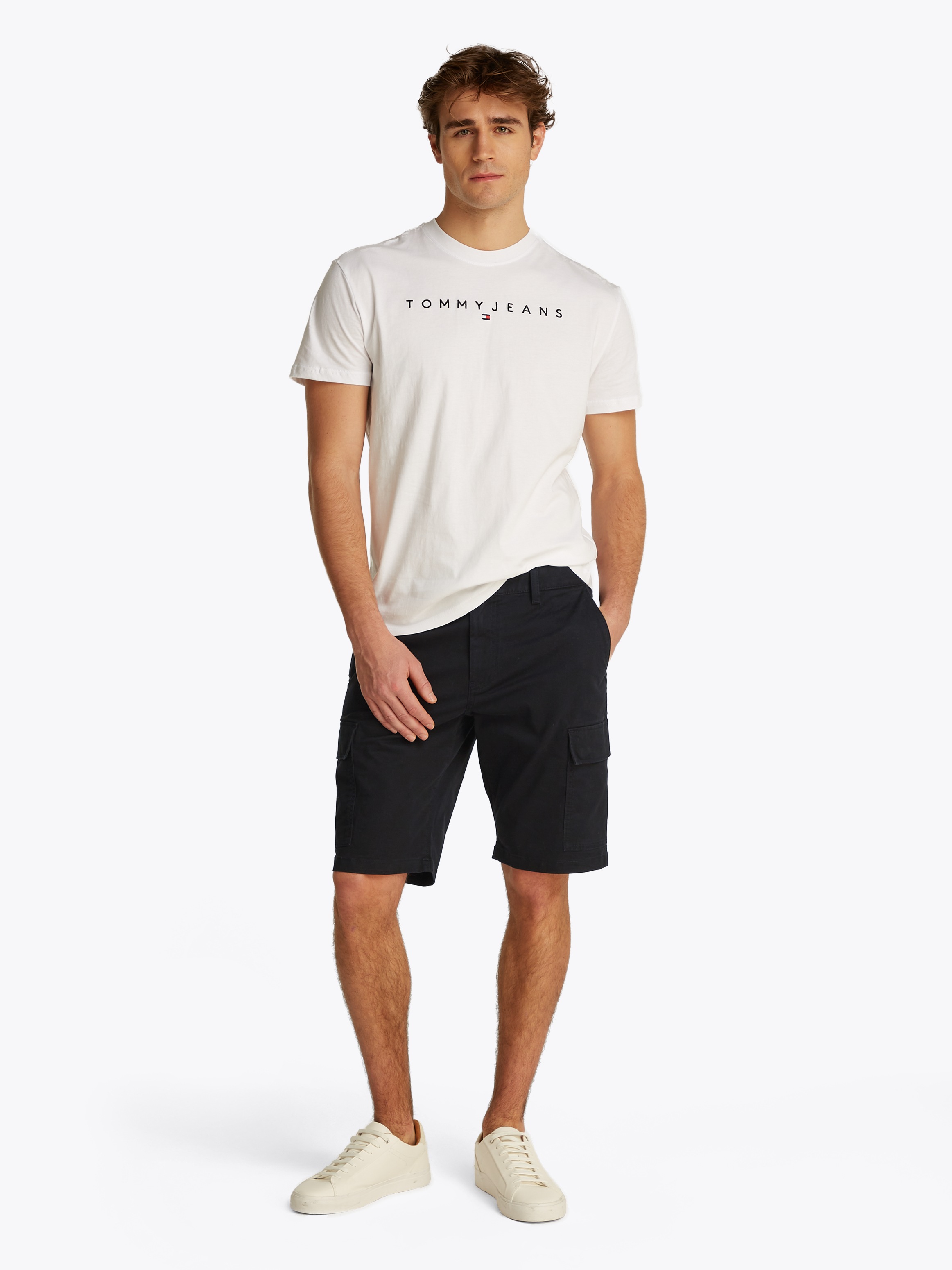 Tommy Jeans Cargoshorts »TJM SCANTON CARGO SHORT«, Mit Gürtelschlaufen
