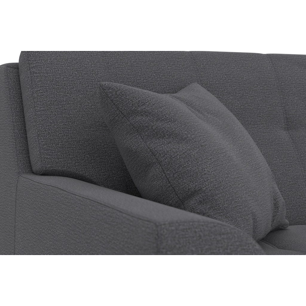 DOMO collection Ecksofa Treviso, wahlweise mit Bettfunktion, incl. Zierkissen