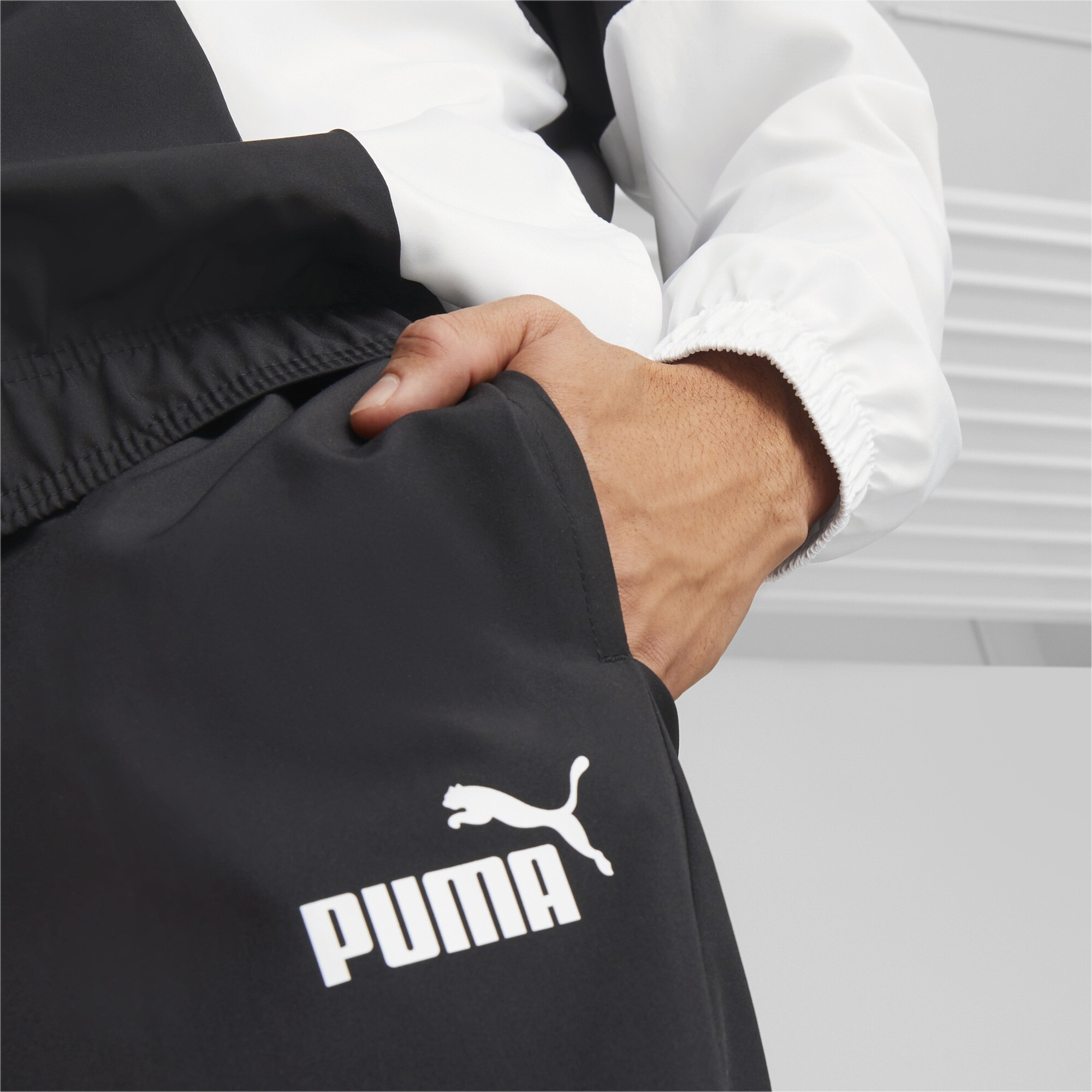 PUMA Jogginganzug »PUMA POWER gewebter Trainingsanzug Herren«