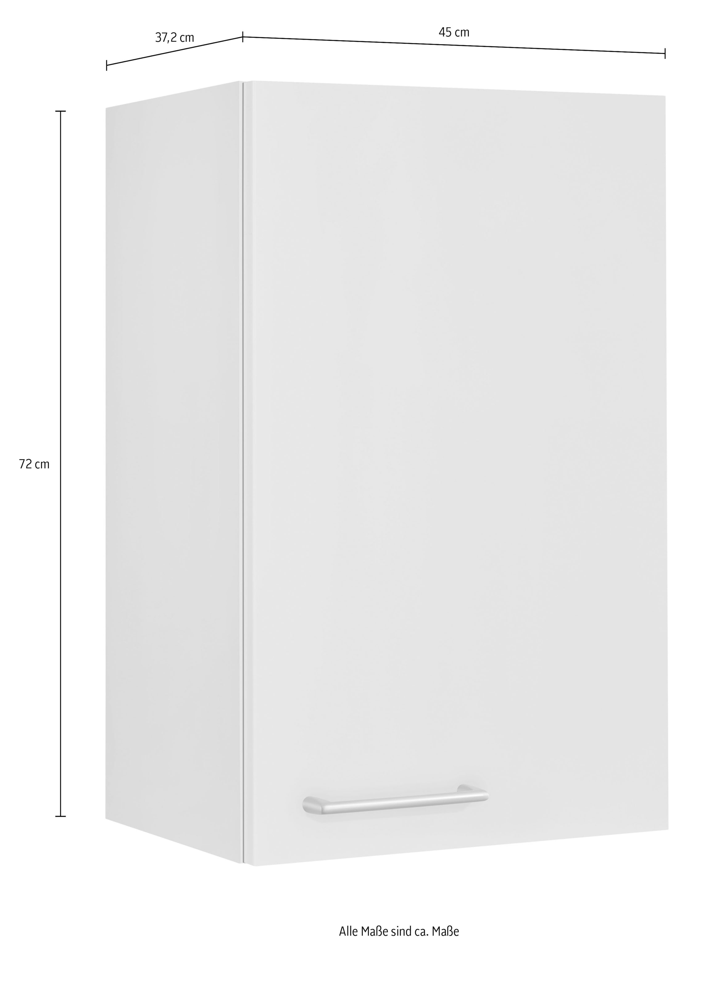 nobilia® Hängeschrank »"Laser", Ausrichtung wählbar, vormontiert,«