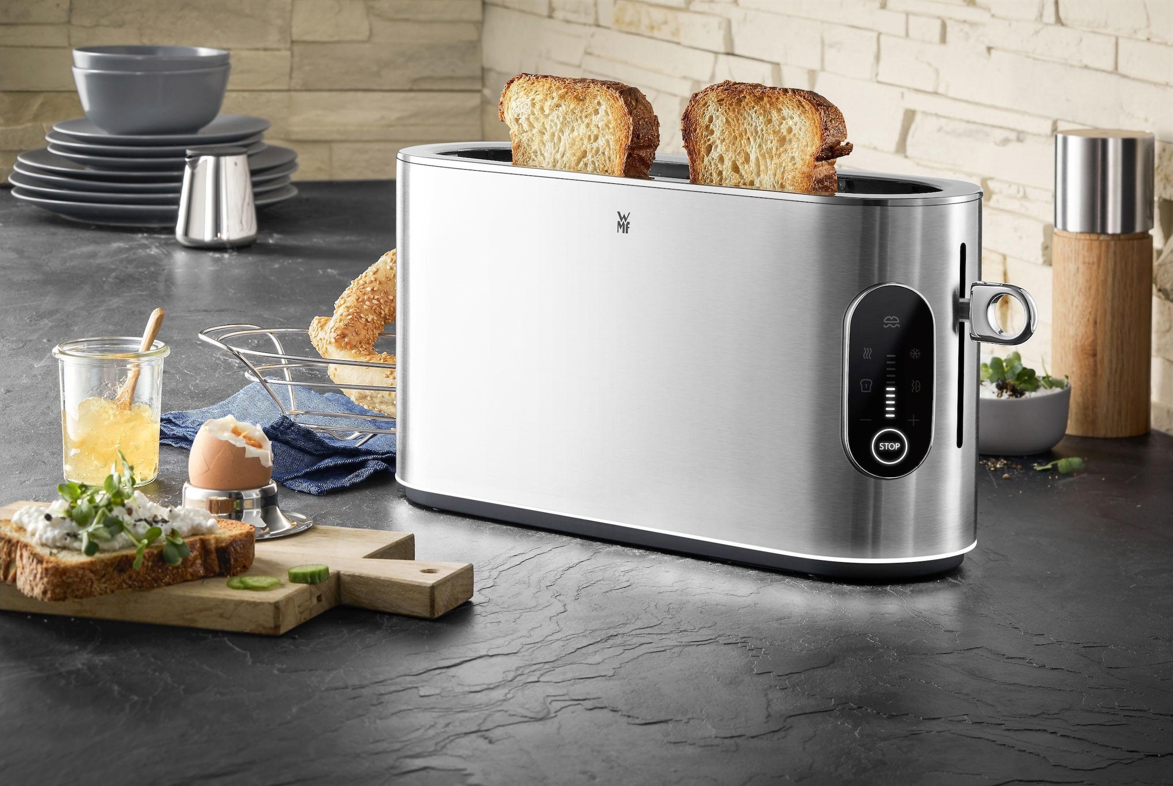 WMF Toaster »Lumero«, 1 langer Schlitz, für 2 Scheiben, 980 W