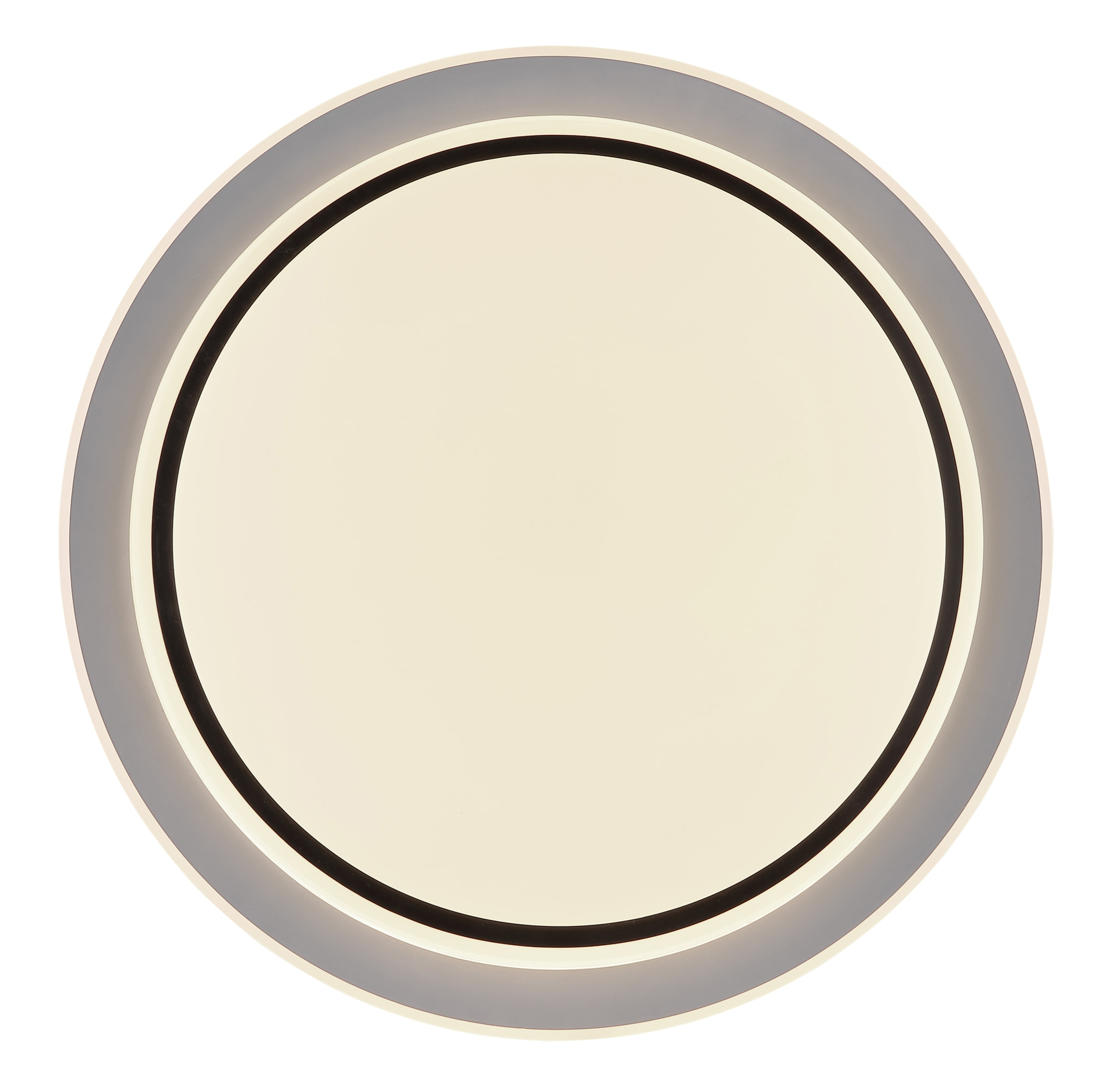 GLOBO LIGHTING LED Deckenleuchte »FOPPA«, Leuchtmittel LED-Modul | LED fest integriert, Deckenlampe/rund/Wohnzimmer/Schlafzimmer/elegant/rot-grün-blau
