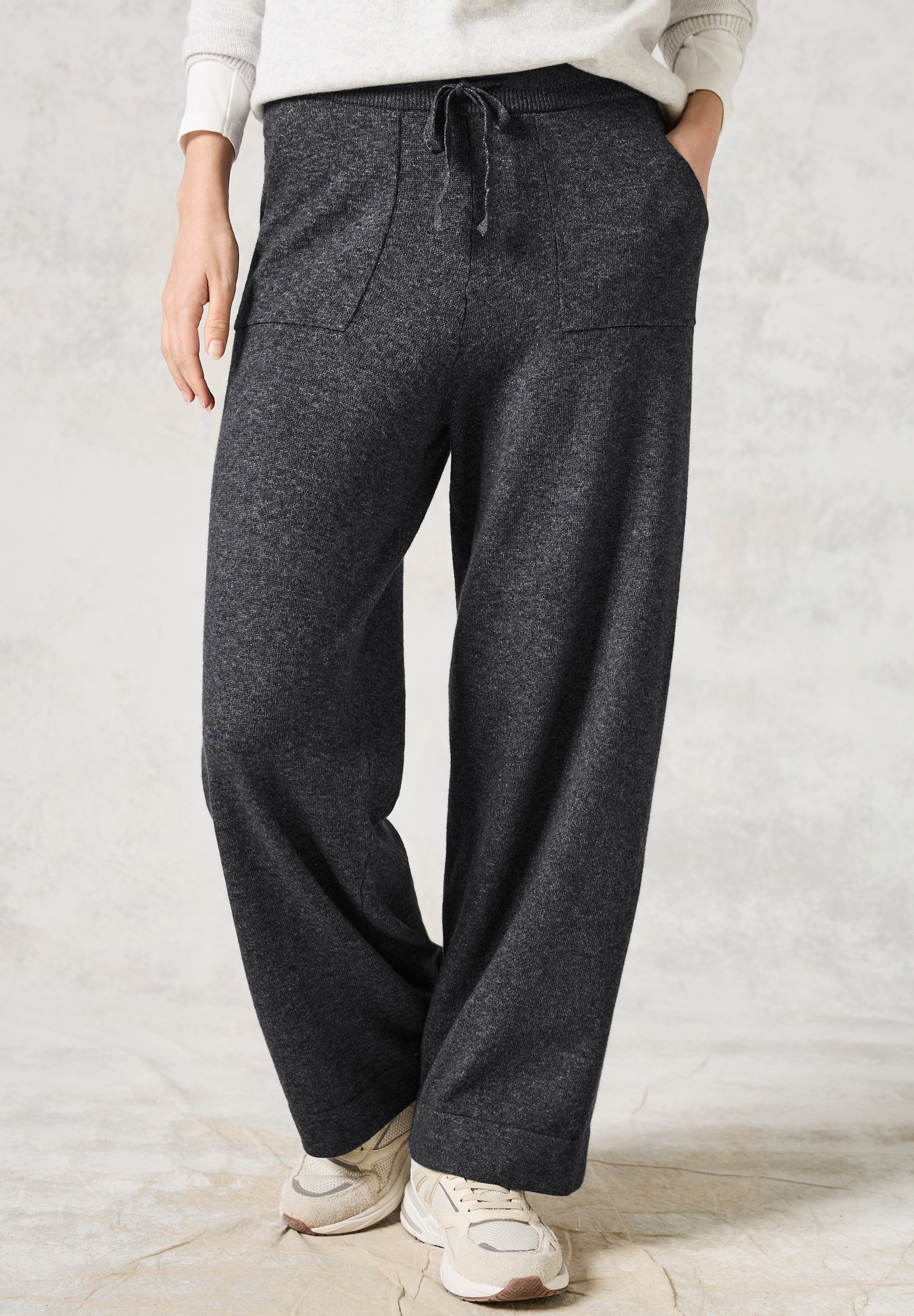 Cecil Stoffhose  High Waist