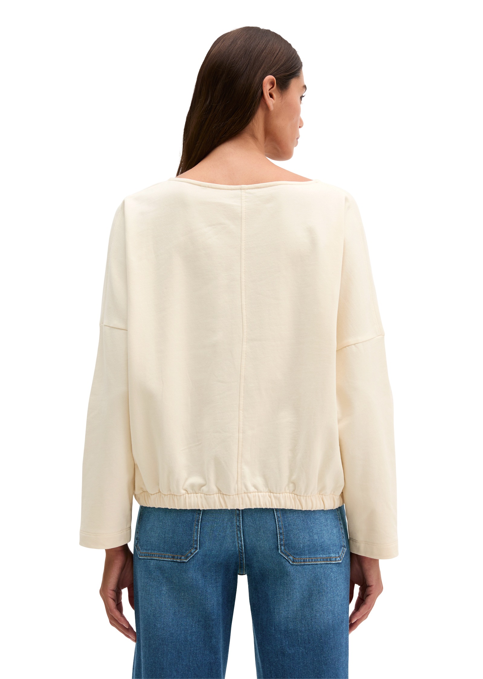 Marc O'Polo Sweatshirt »aus gepeachtem Organic Cotton-Mix«
