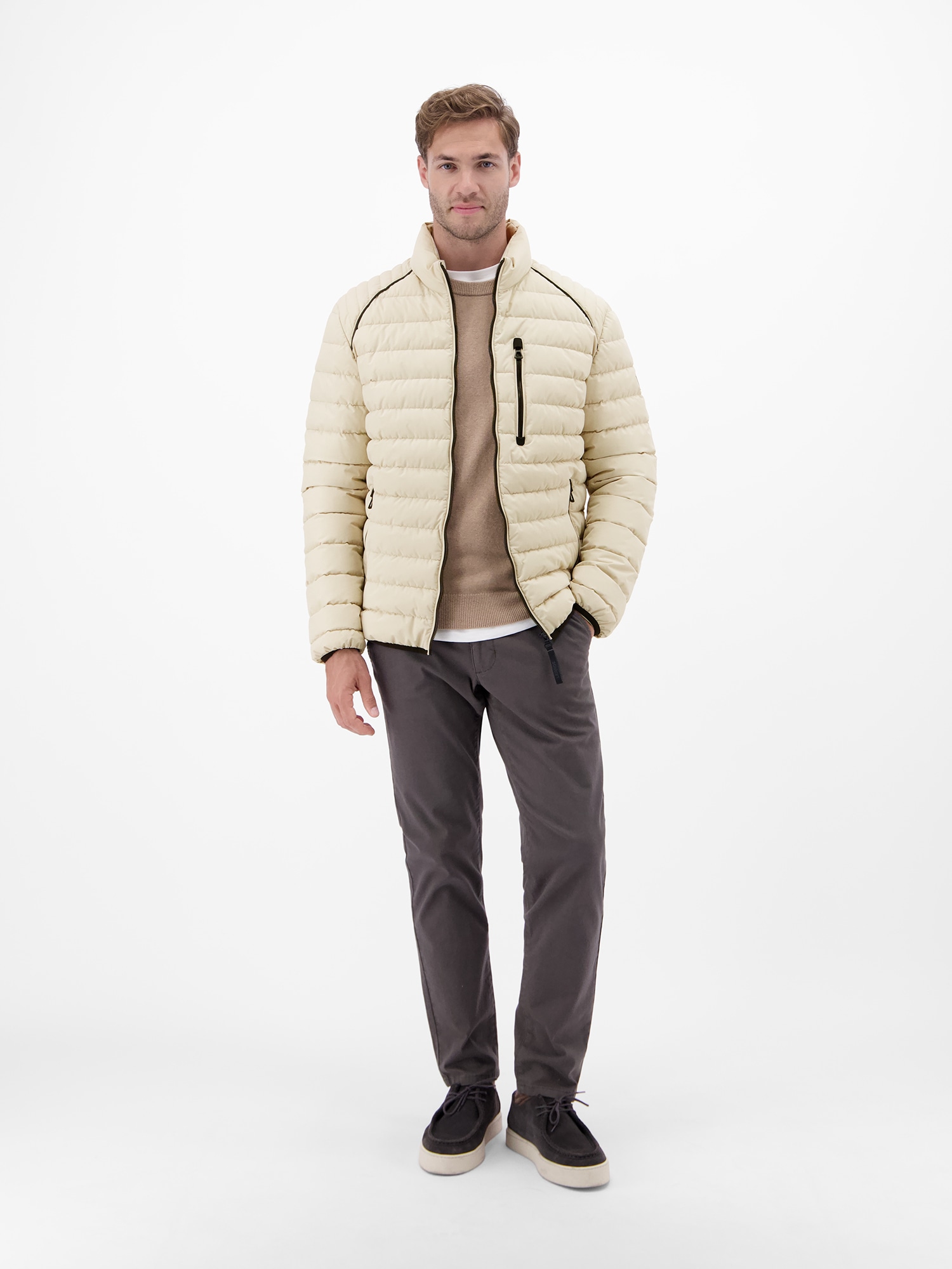 LERROS Steppjacke »LERROS Light-Weight Herren Steppjacke«, ohne Kapuze, Wasserabweisend, atmungsaktiv