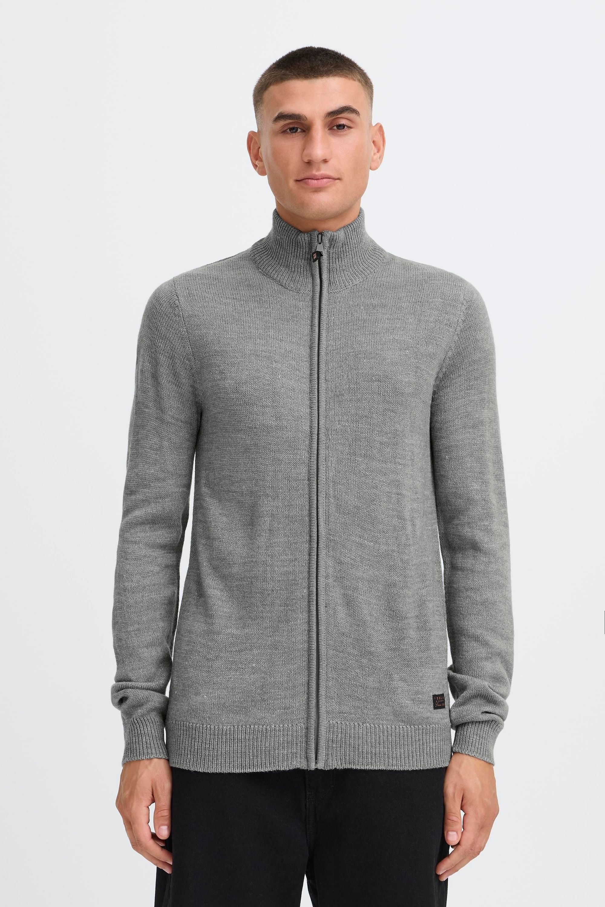 !Solid Strickjacke »Trainingsjacke SDBABAL«